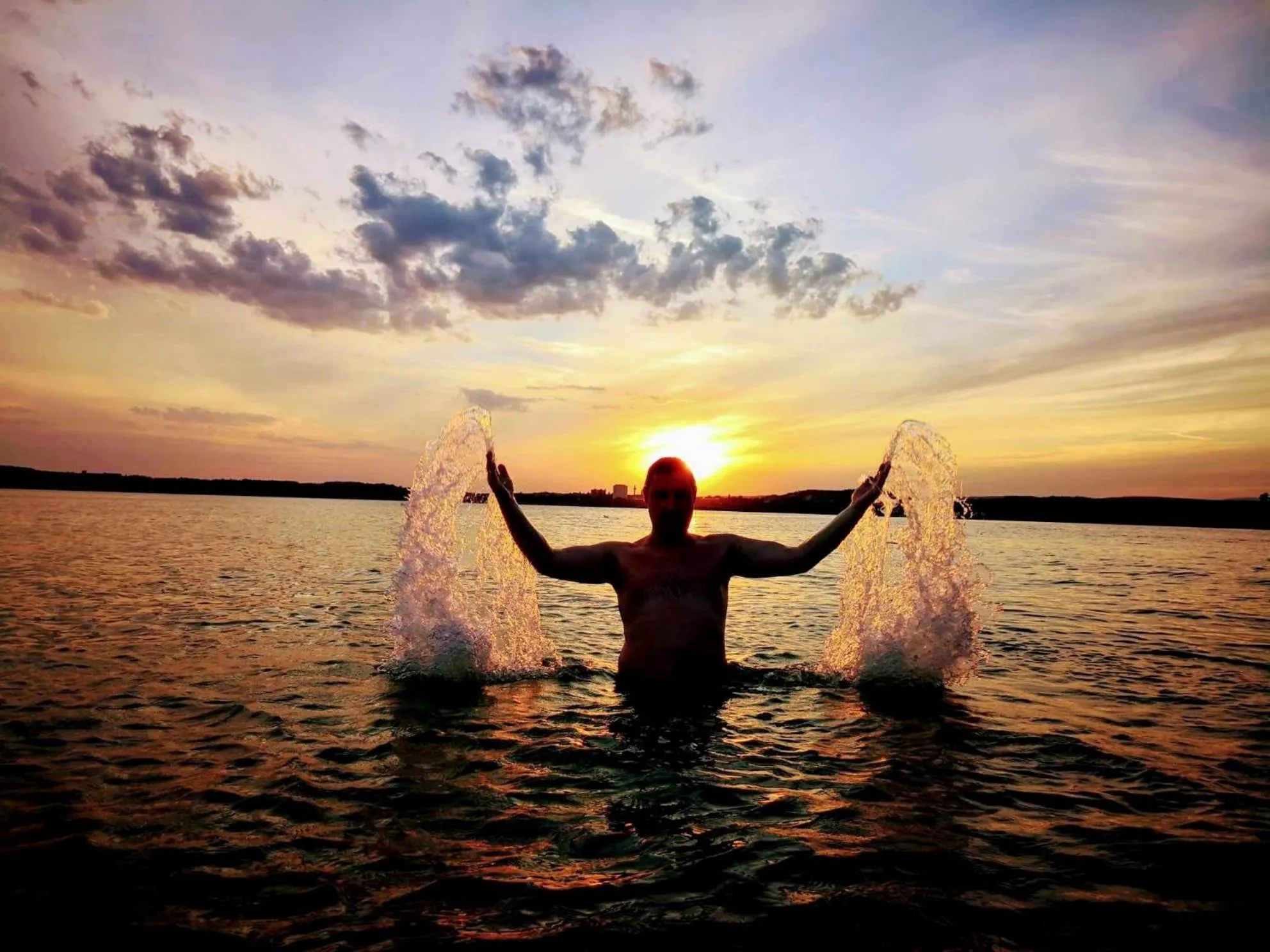 Natural landscape in Penzion a autokemp Wolf