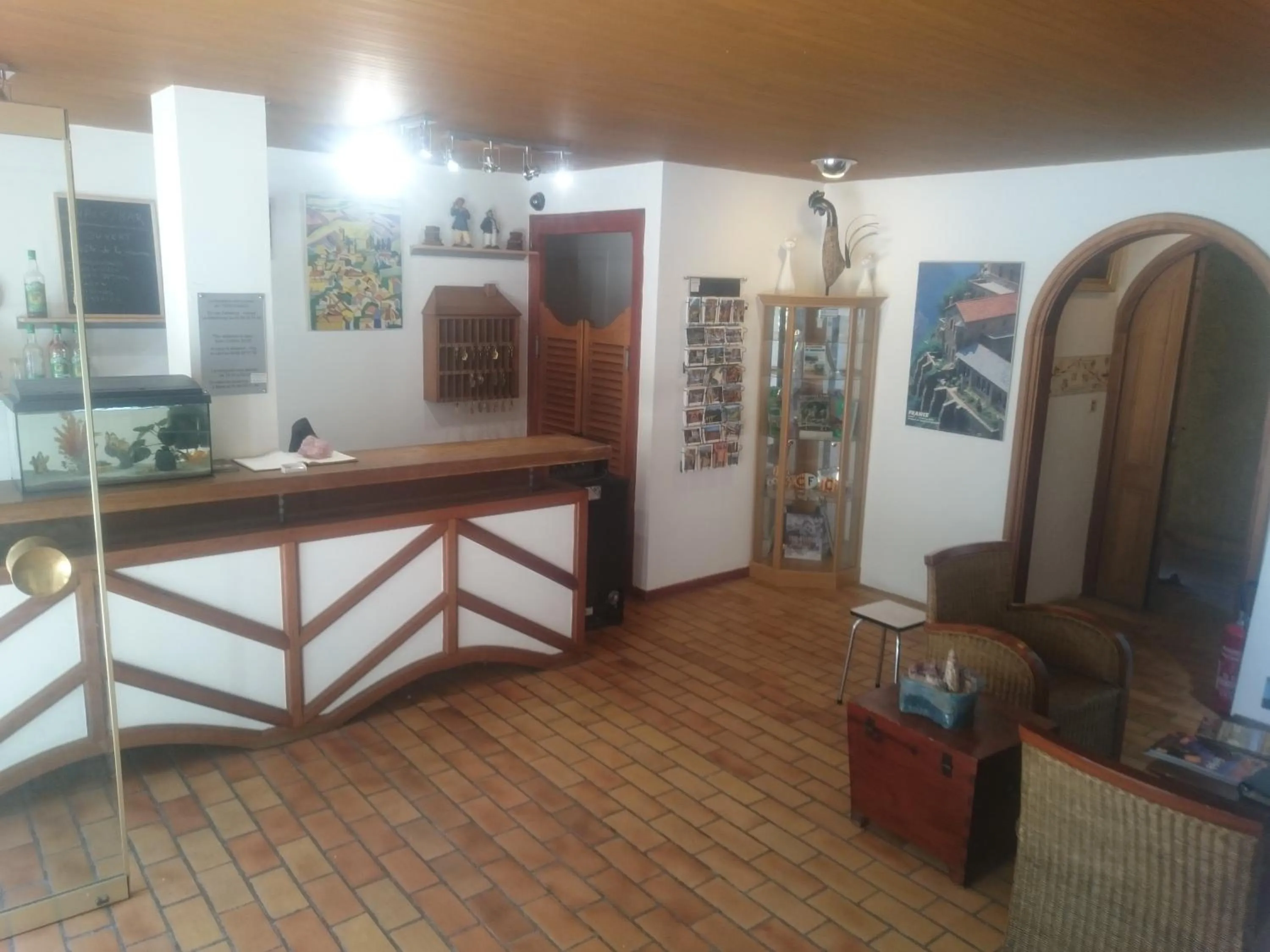 Lobby or reception in Hotel Le Mas Fleuri