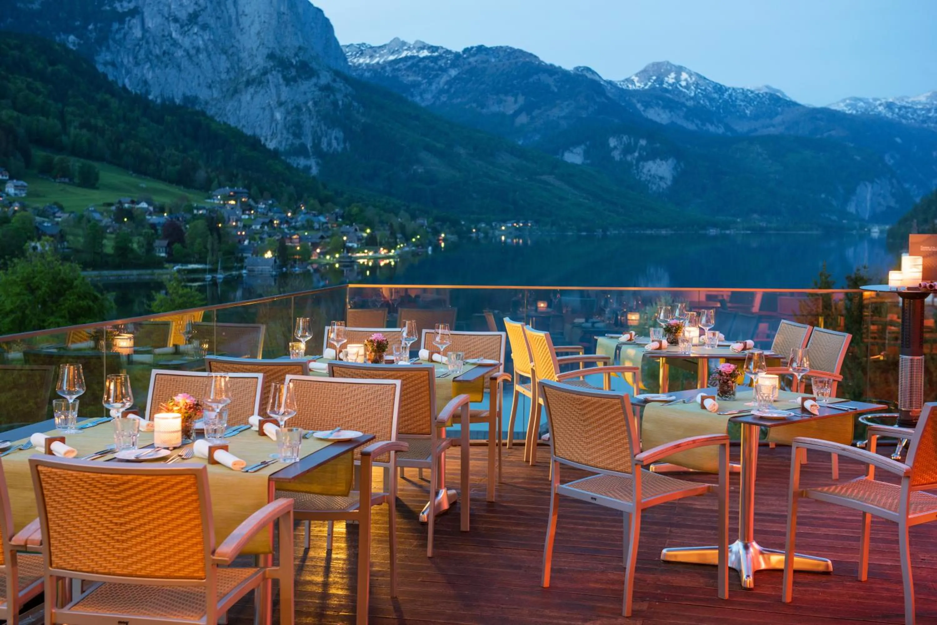 Restaurant/places to eat in MONDI Chalets am Grundlsee