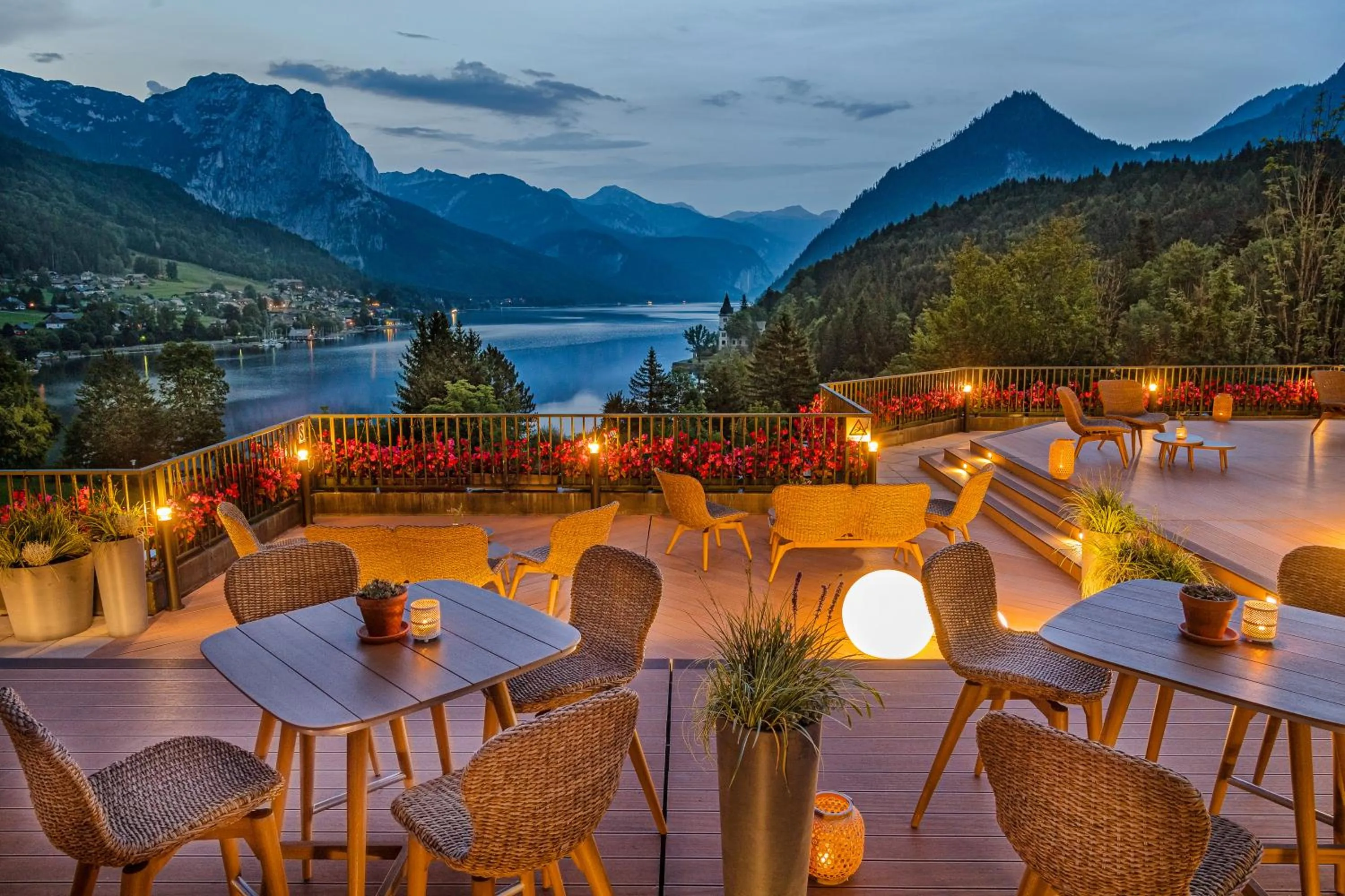 Restaurant/places to eat in MONDI Chalets am Grundlsee