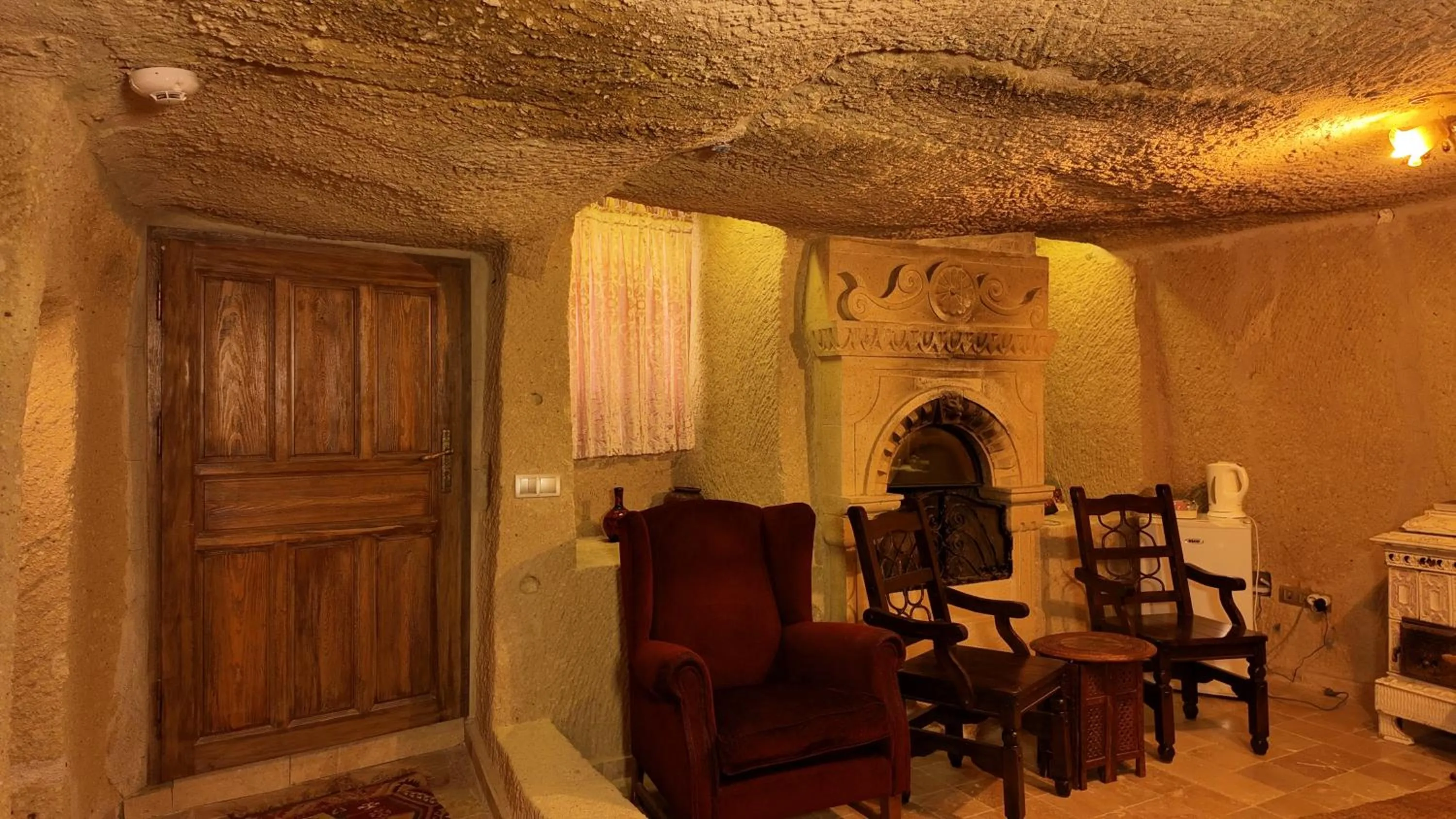 Living room in Iris Cave Cappadocia