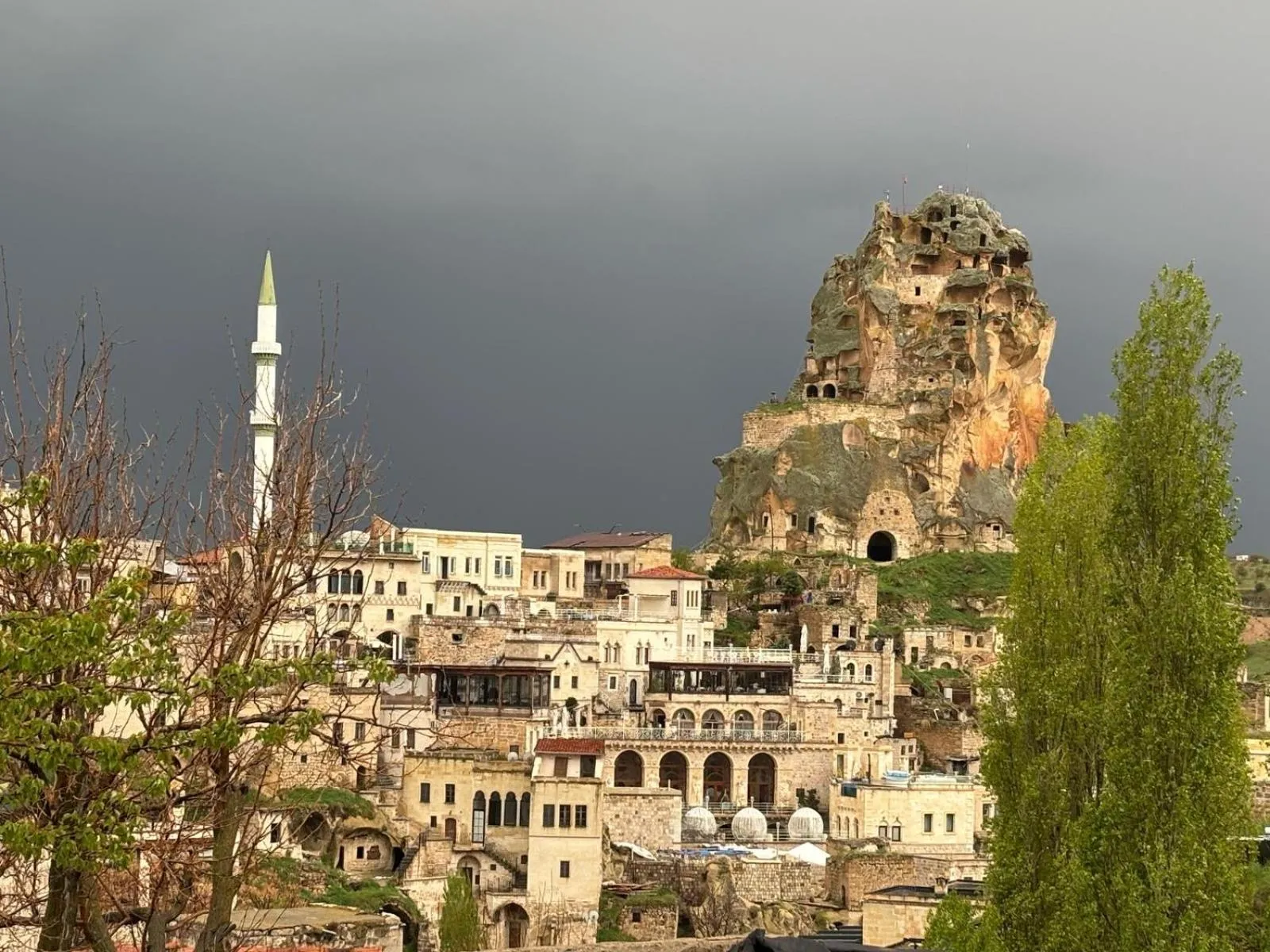 Landmark view in Iris Cave Cappadocia