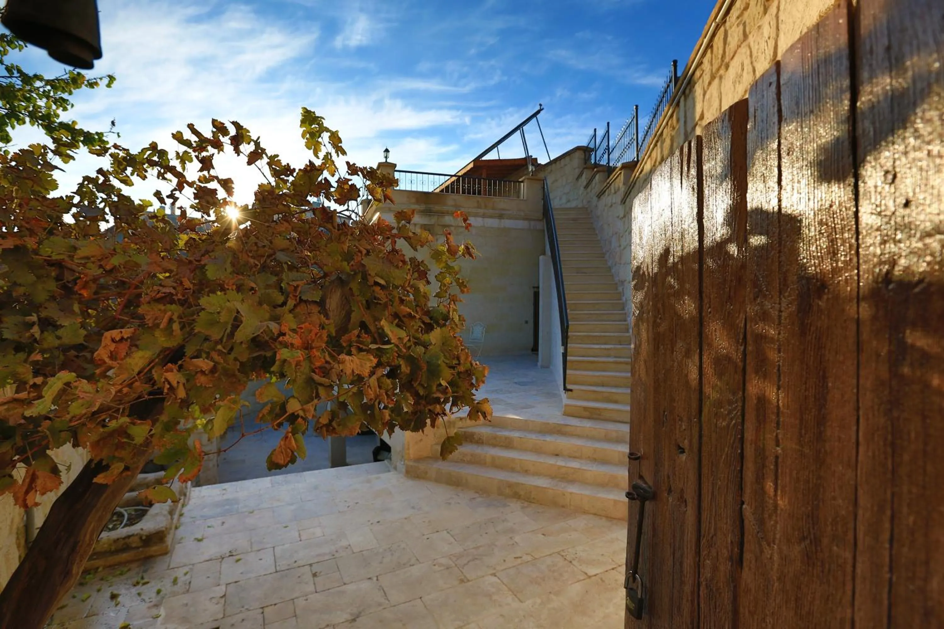 Facade/entrance in Iris Cave Cappadocia