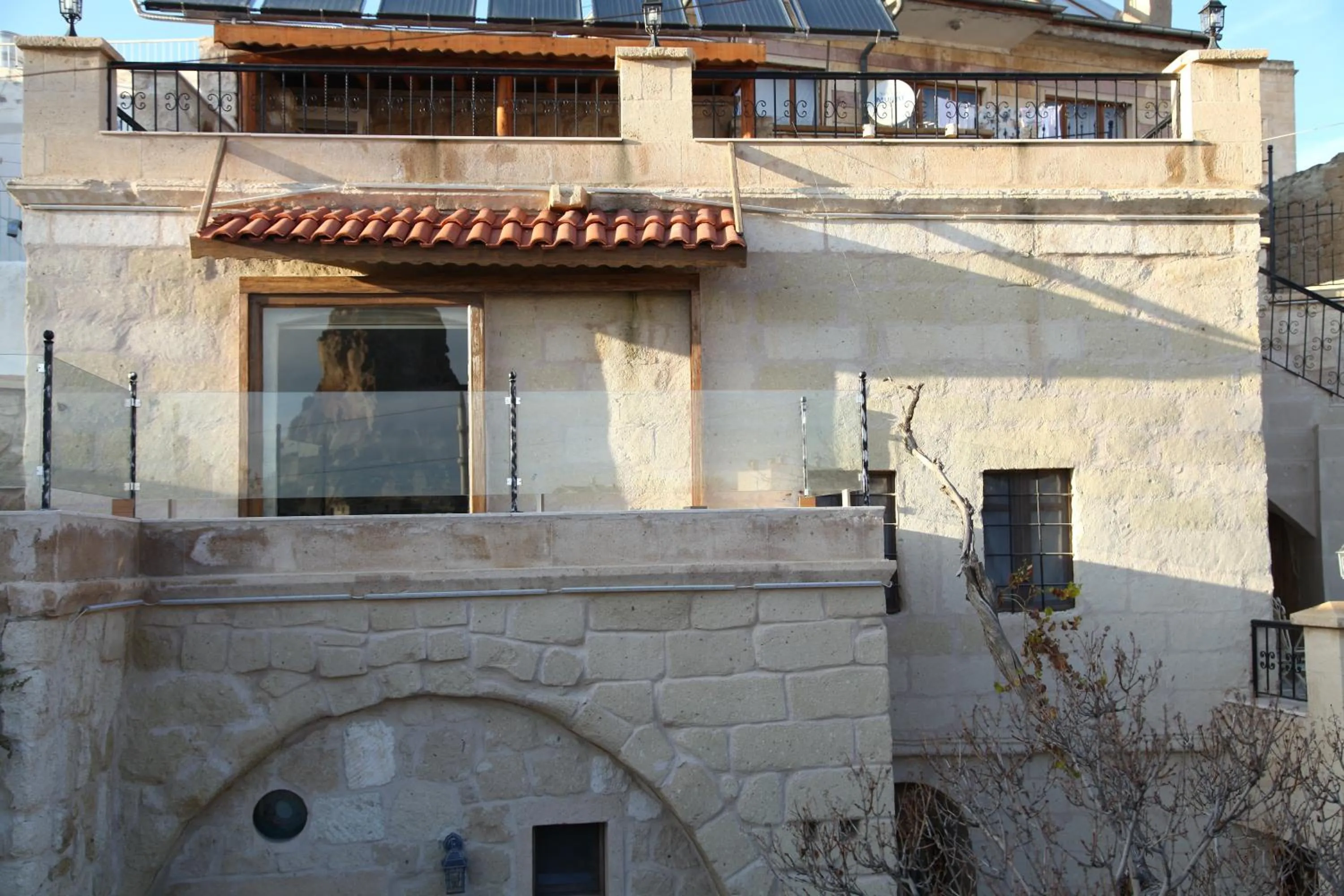Facade/entrance in Iris Cave Cappadocia