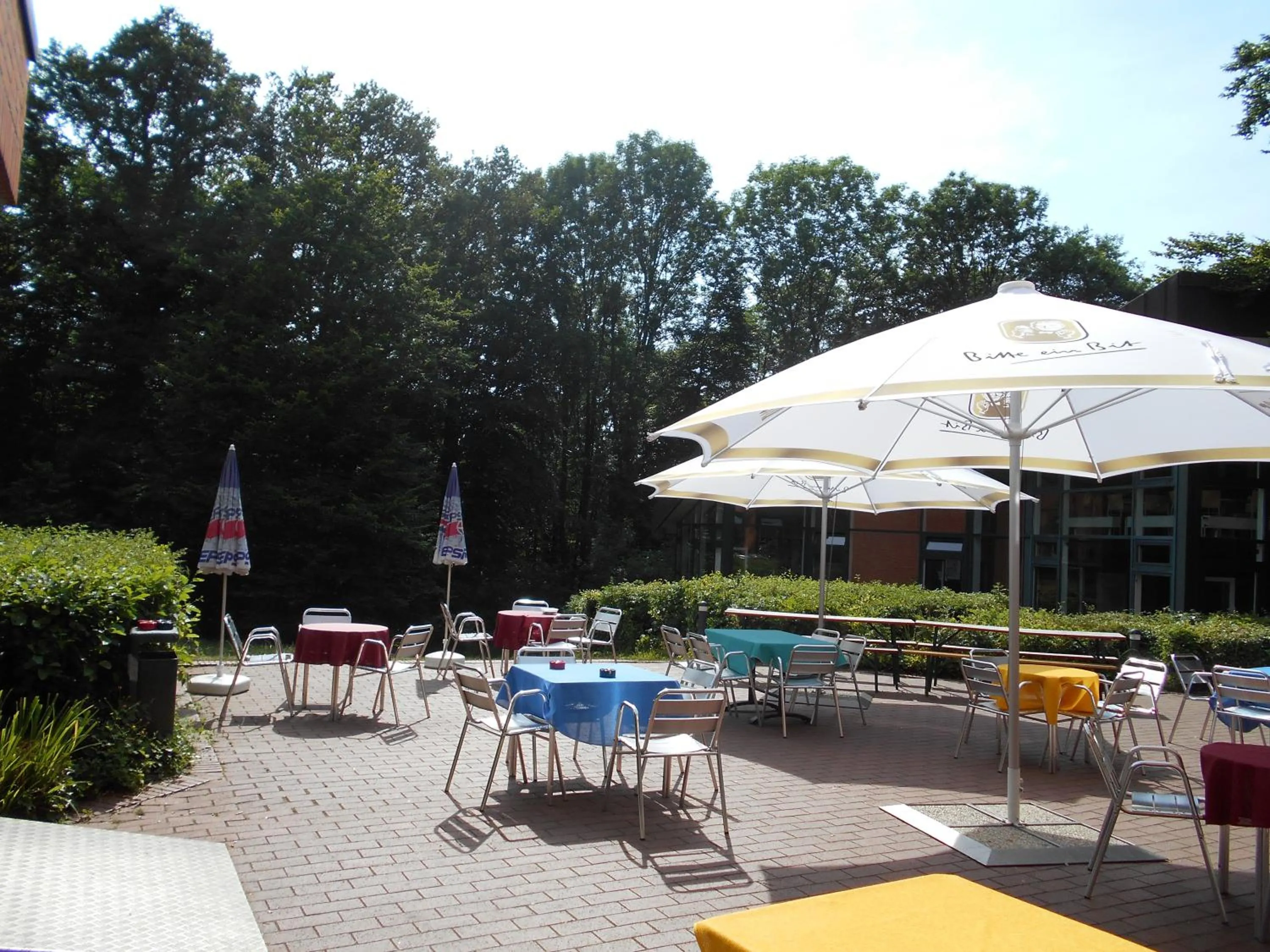 Balcony/Terrace in Jugendherberge Bonn