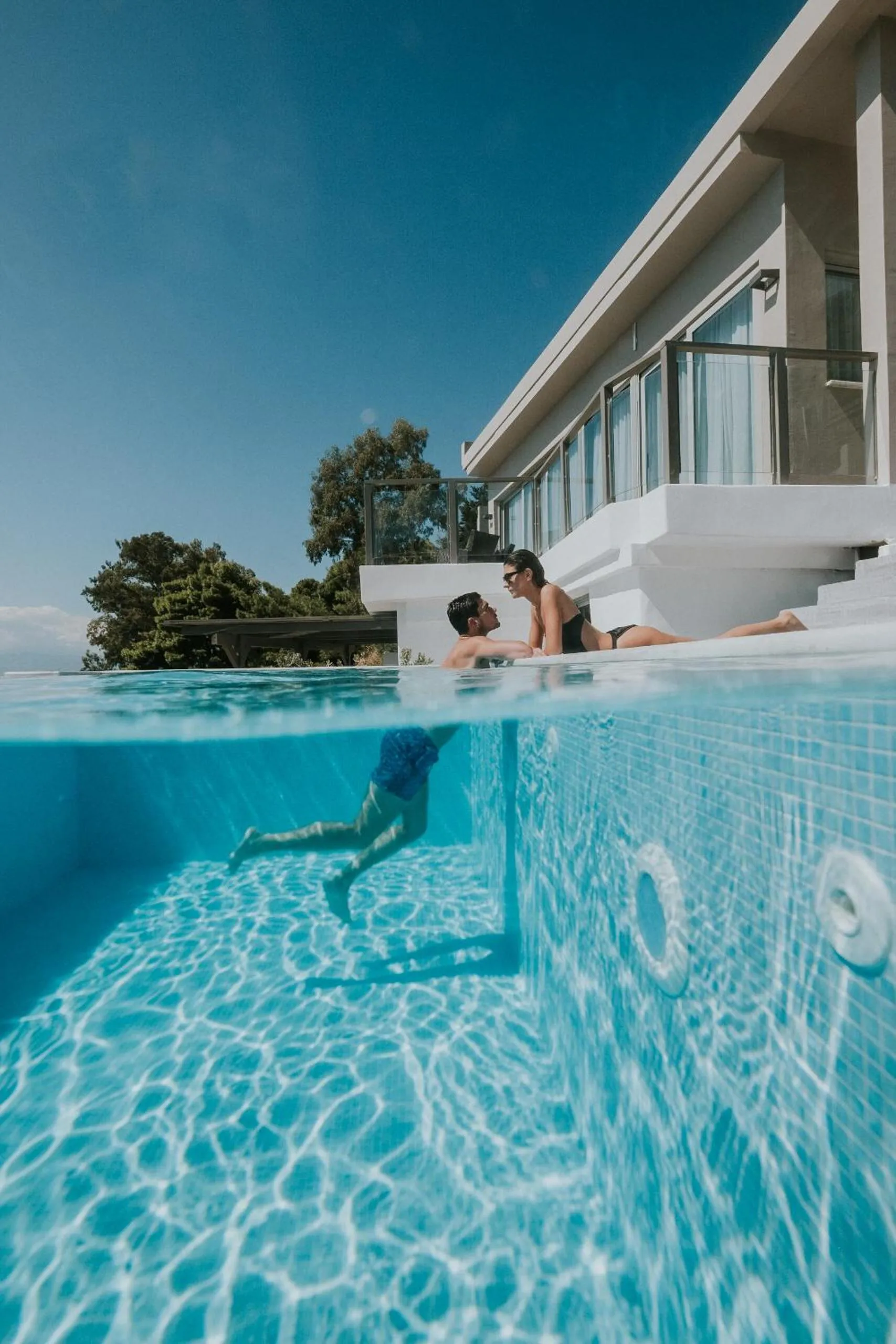 Property building in Pefkaki Boutique Hotel Loutraki