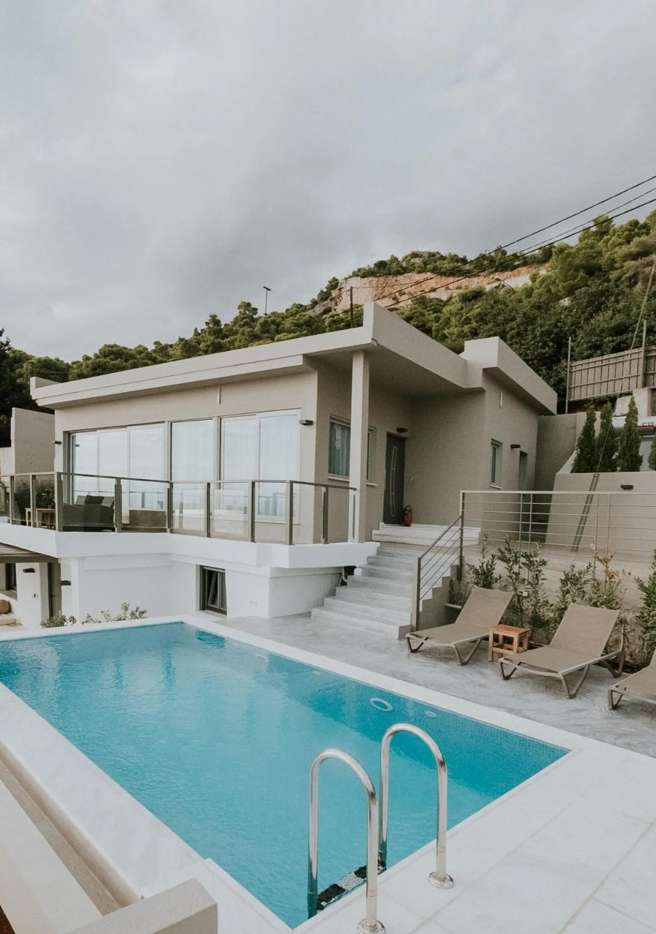 Property building in Pefkaki Boutique Hotel Loutraki