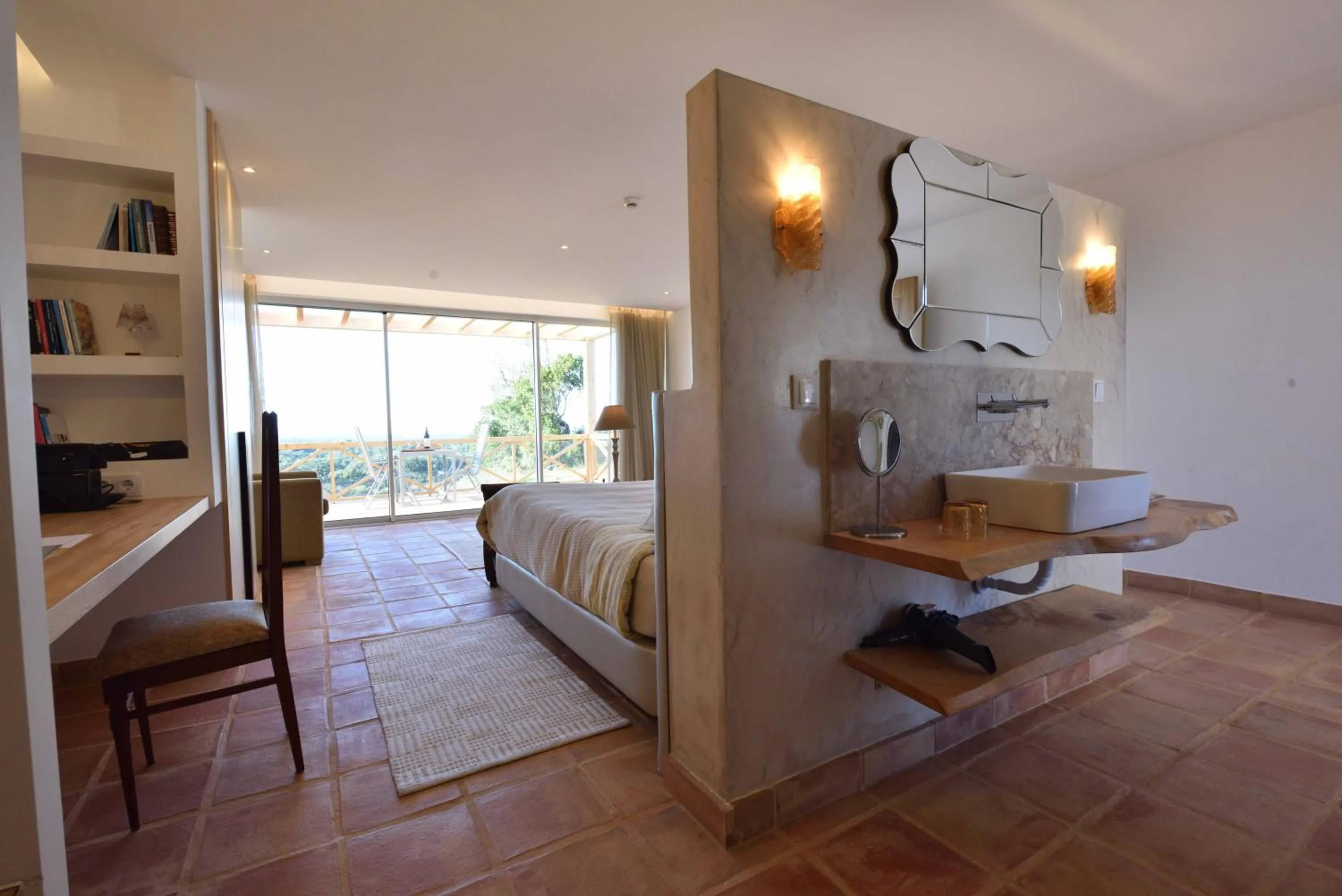 Bed in A Serenada Enoturismo