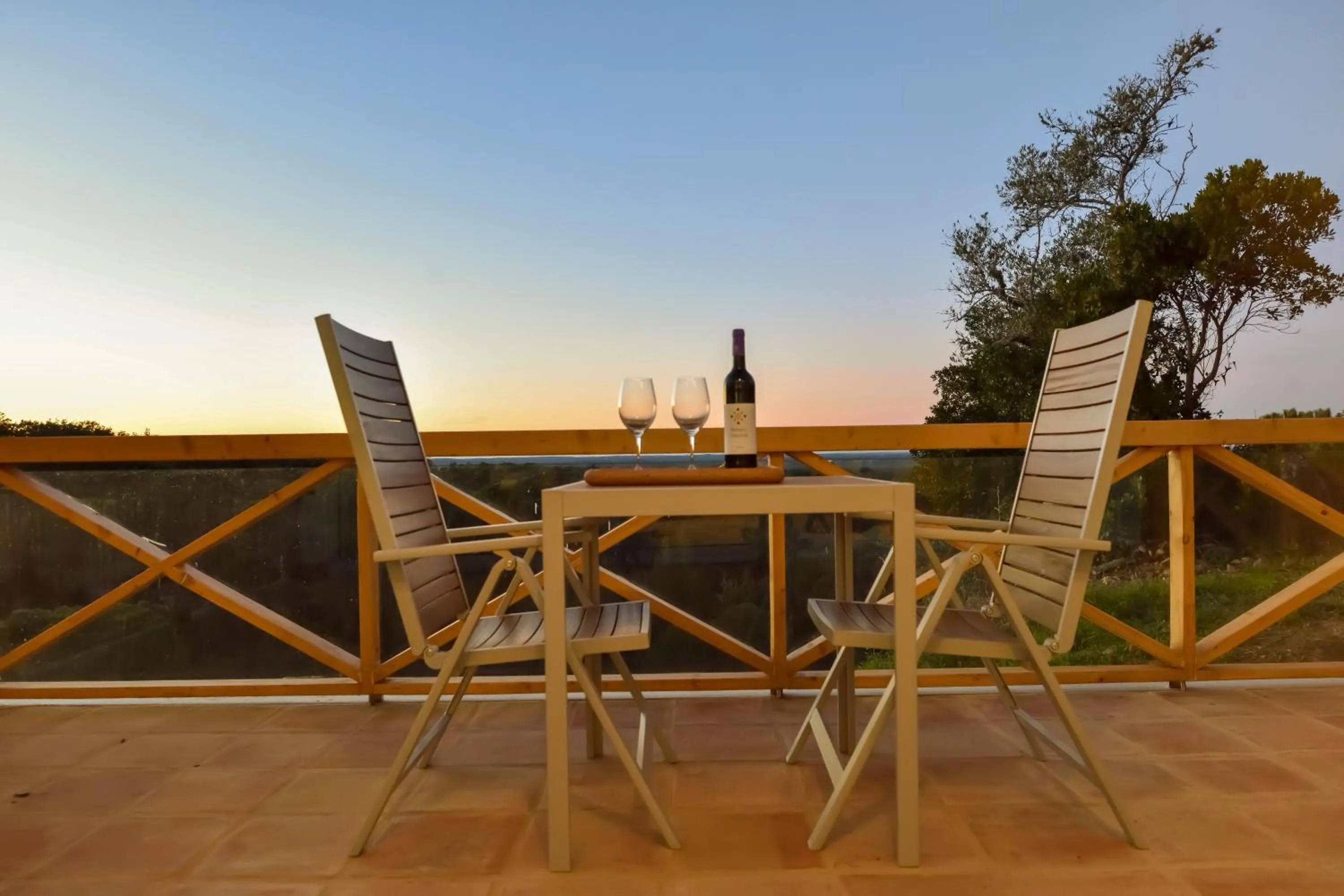 Balcony/Terrace in A Serenada Enoturismo