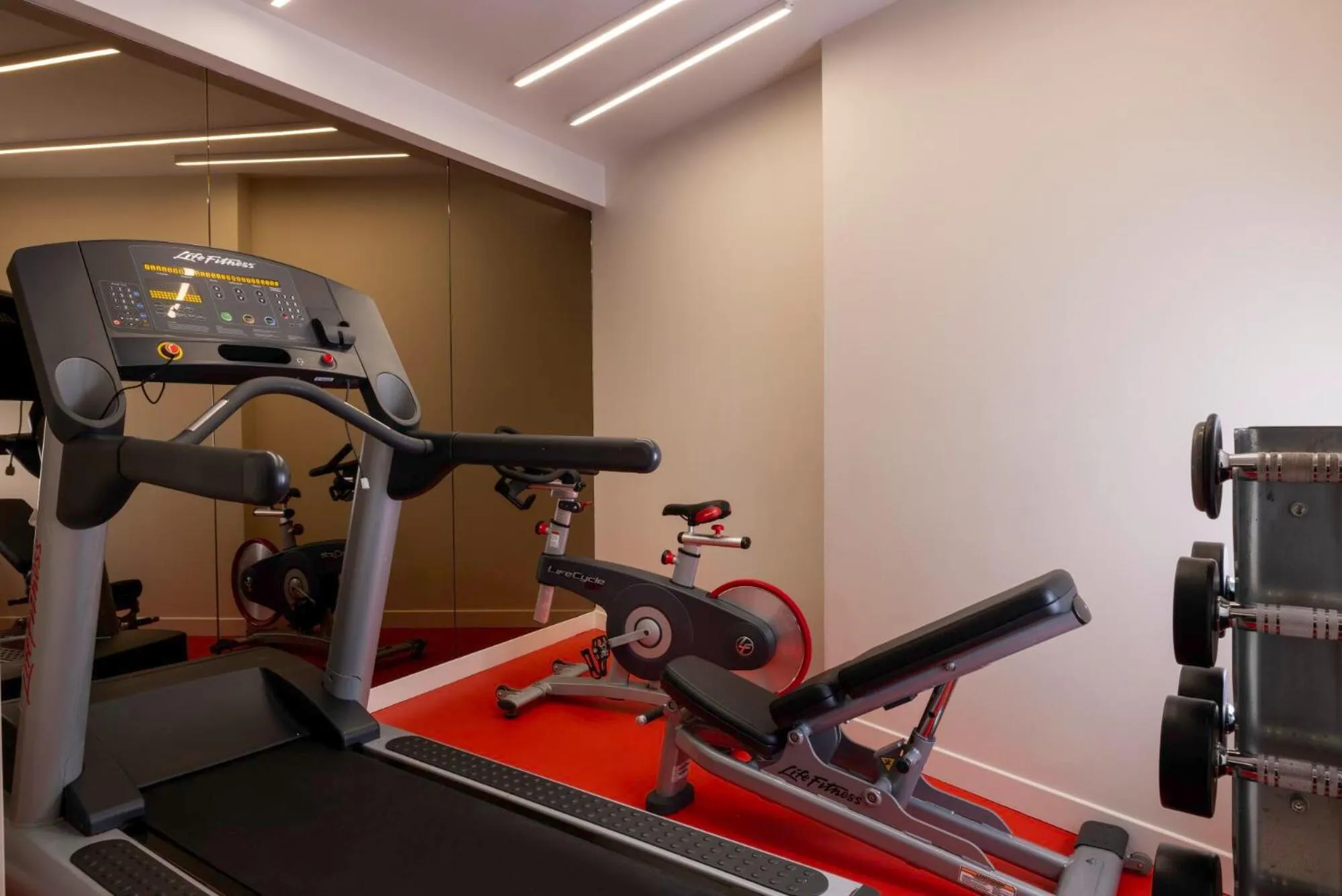 Fitness centre/facilities in Hôtel Félicien & Spa
