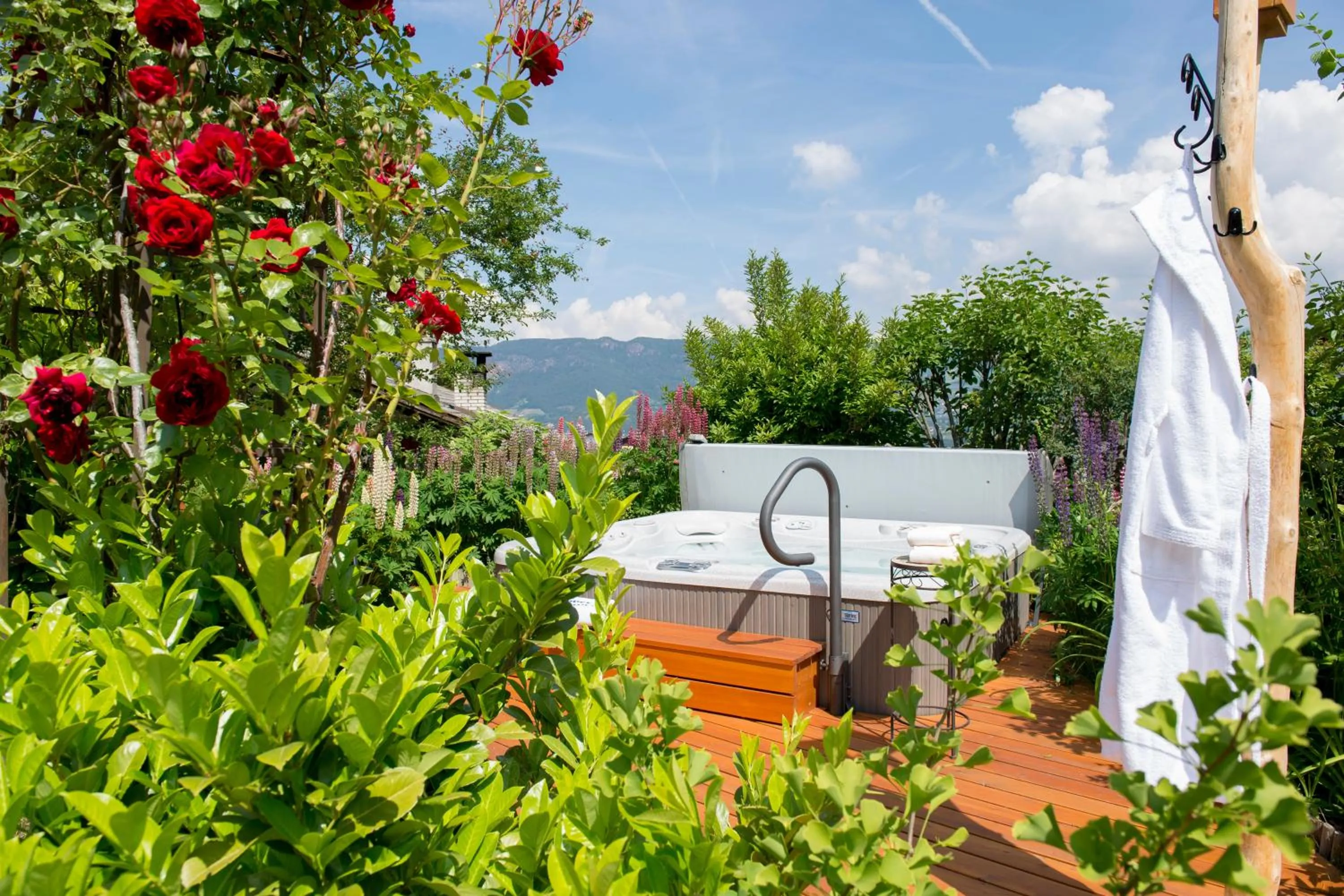 Hot Tub in Oberwirt Weisses Kreuz