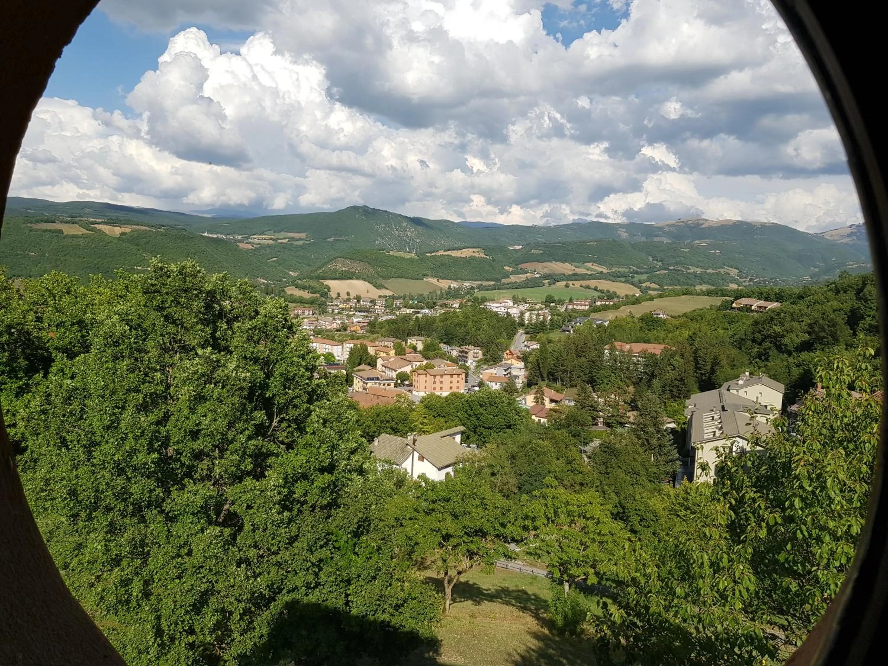 City view in La Colombaia