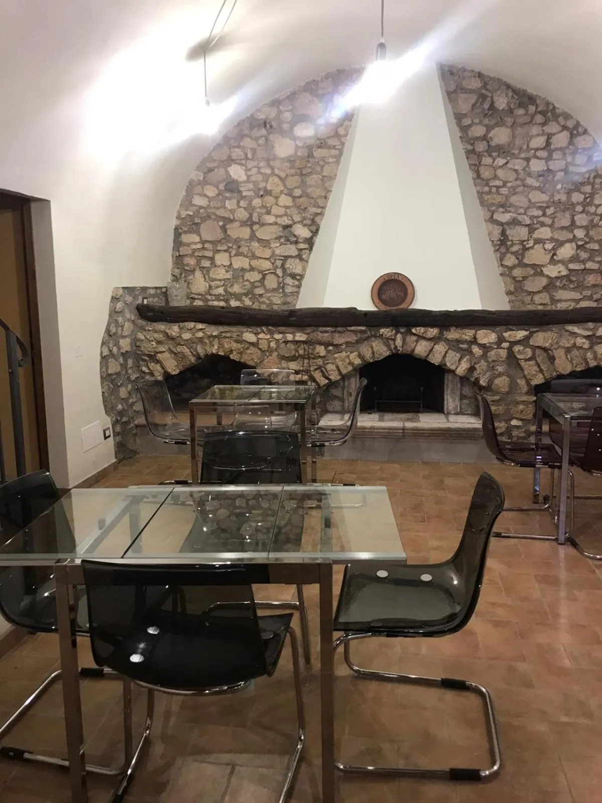 Seating area in La Colombaia