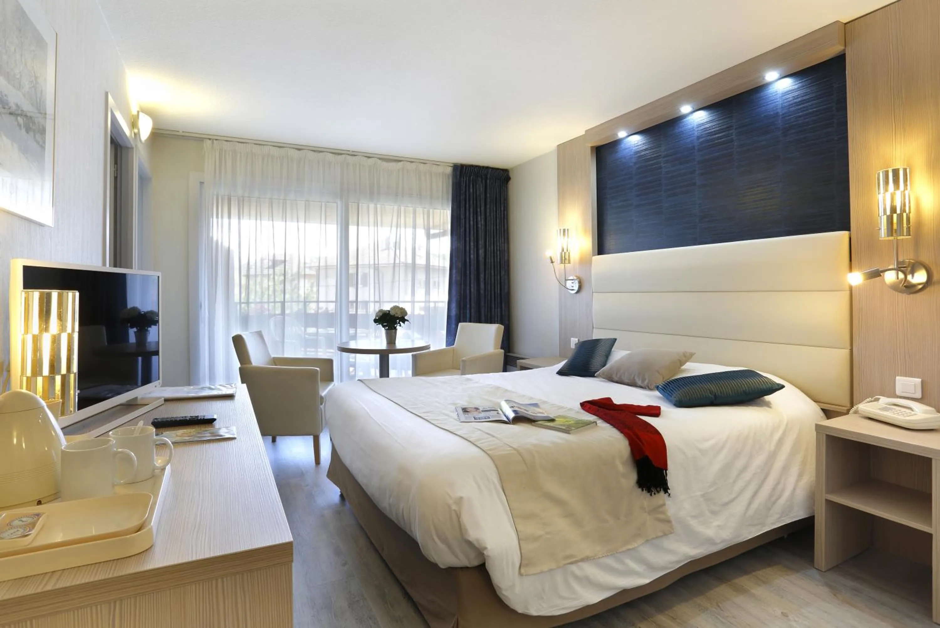 Superior Double Room in Logis Hotel Arc En Ciel