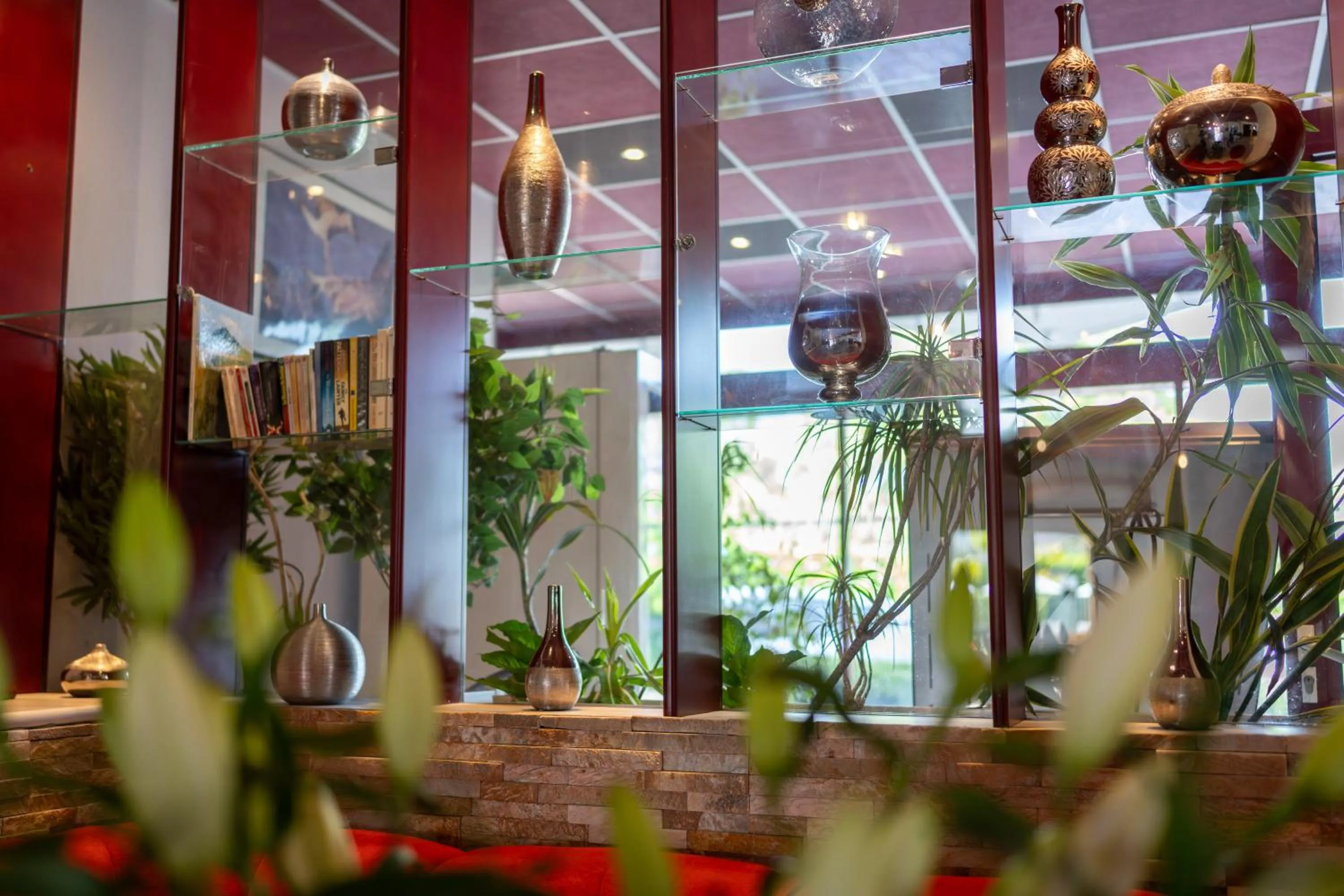 Living room in Logis Hotel Arc En Ciel