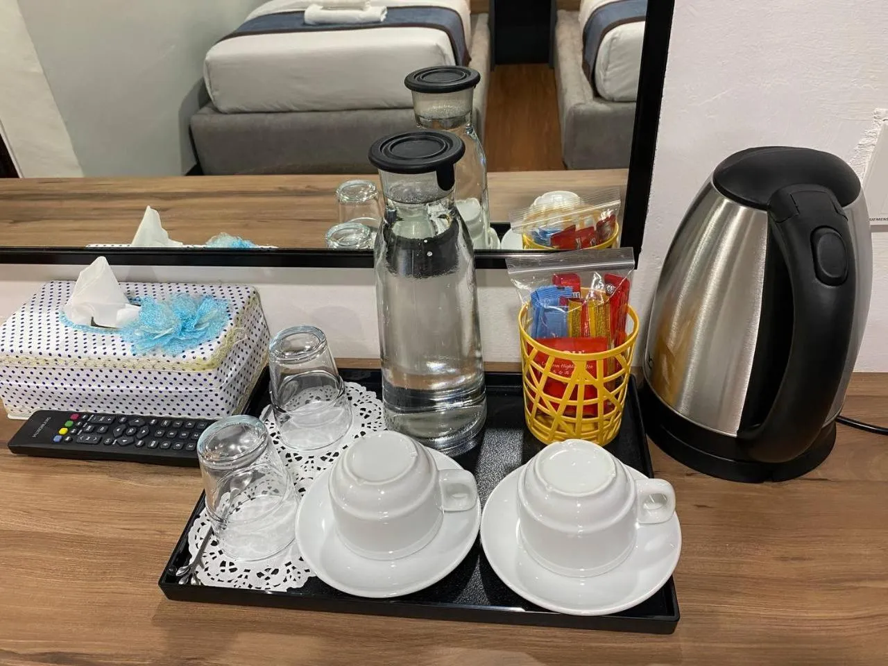 Coffee/tea facilities in Assalam Hotel