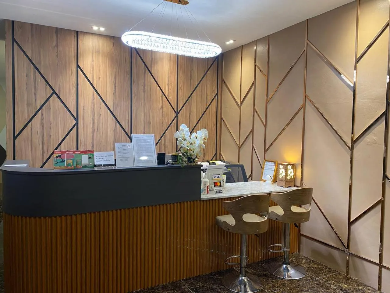 Lobby or reception in Assalam Hotel