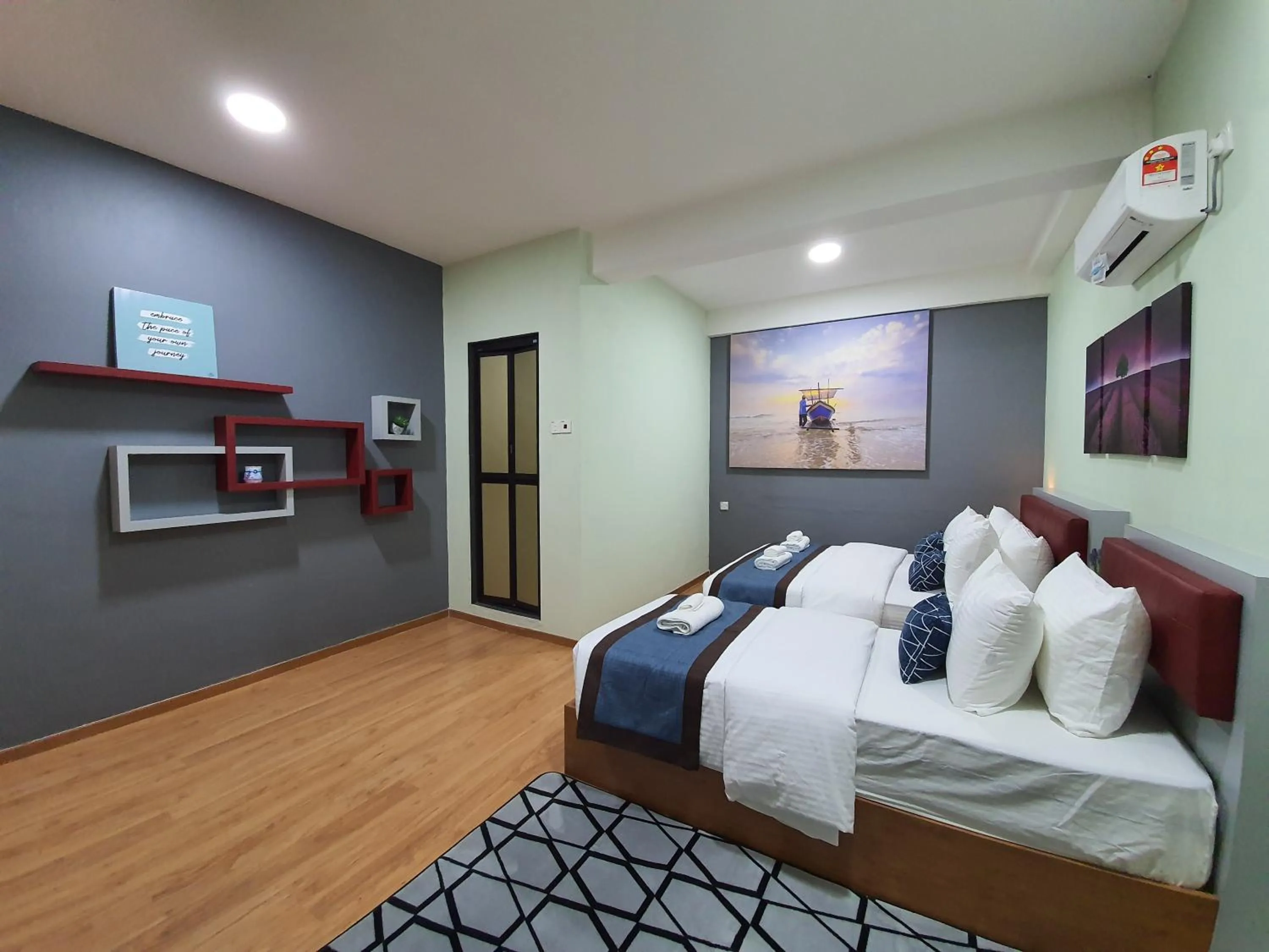 Bed in Assalam Hotel