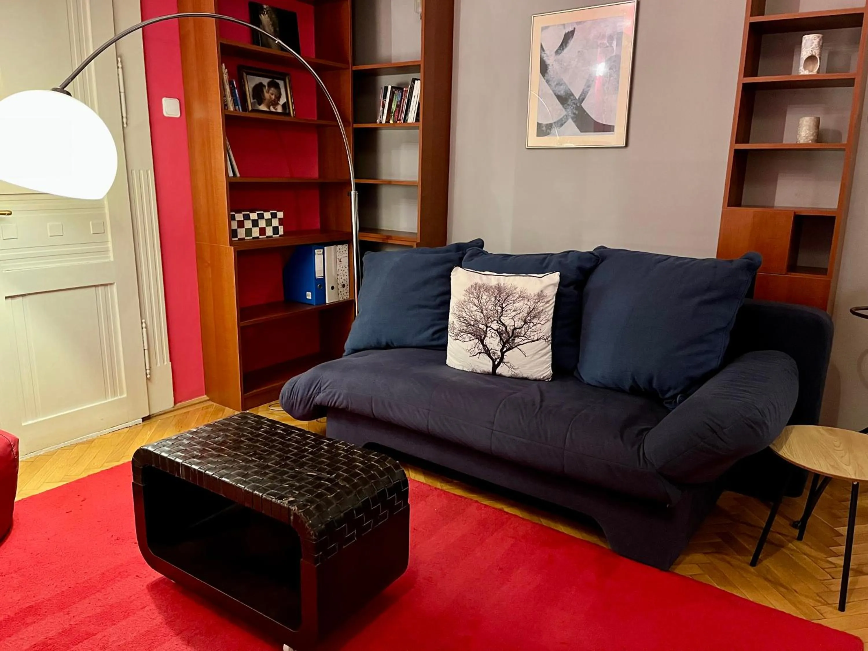 Seating area in Zen Hostel by Central Market