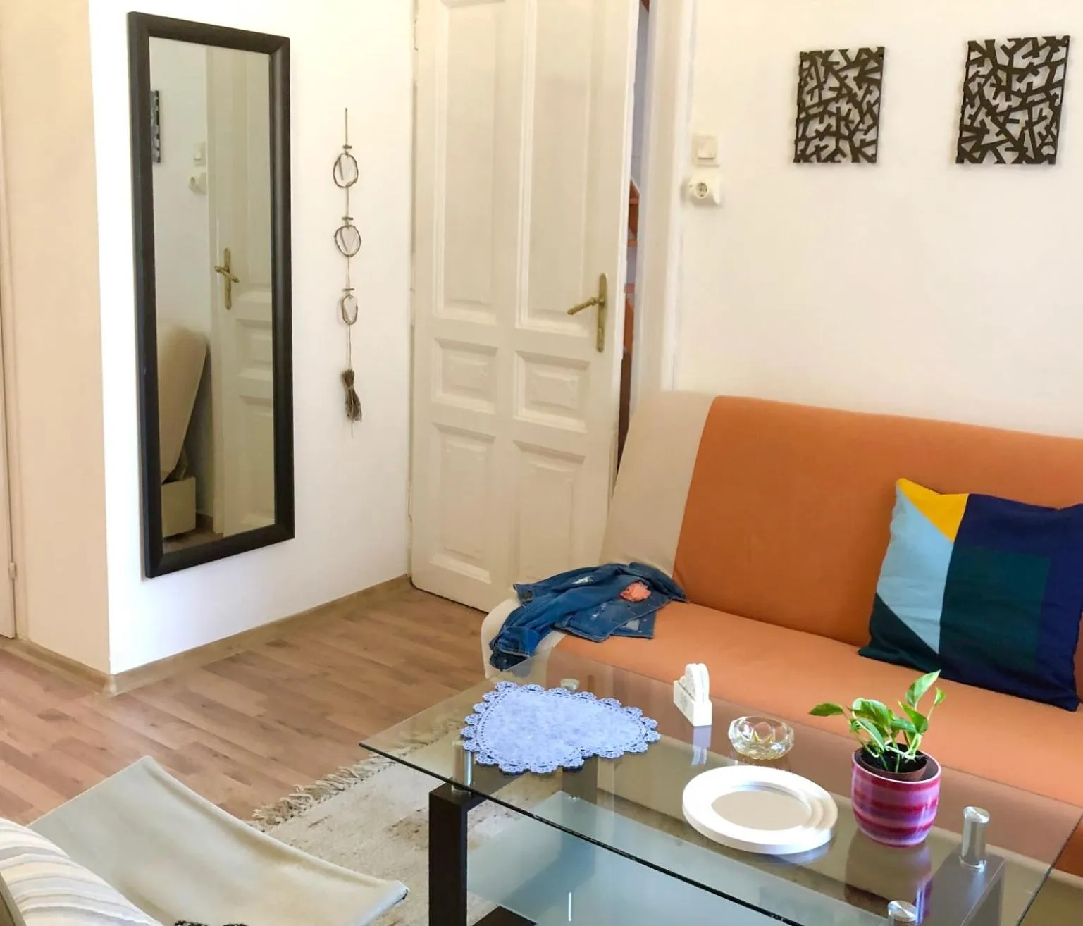 Seating area in Zen Hostel by Central Market