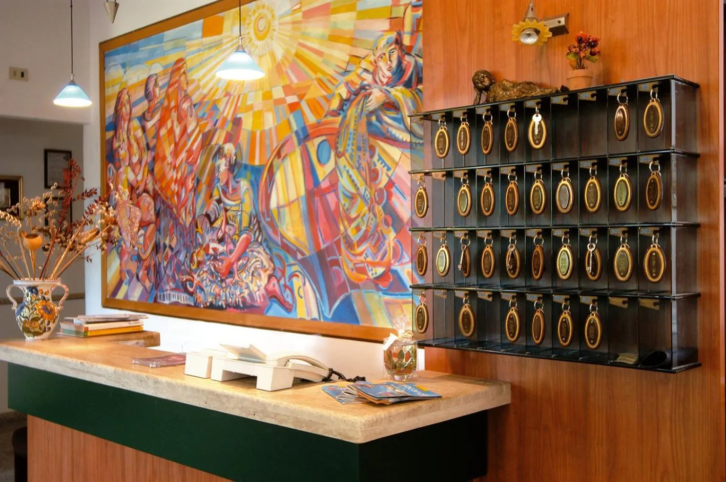 Lobby or reception in Hotel Nel Pineto