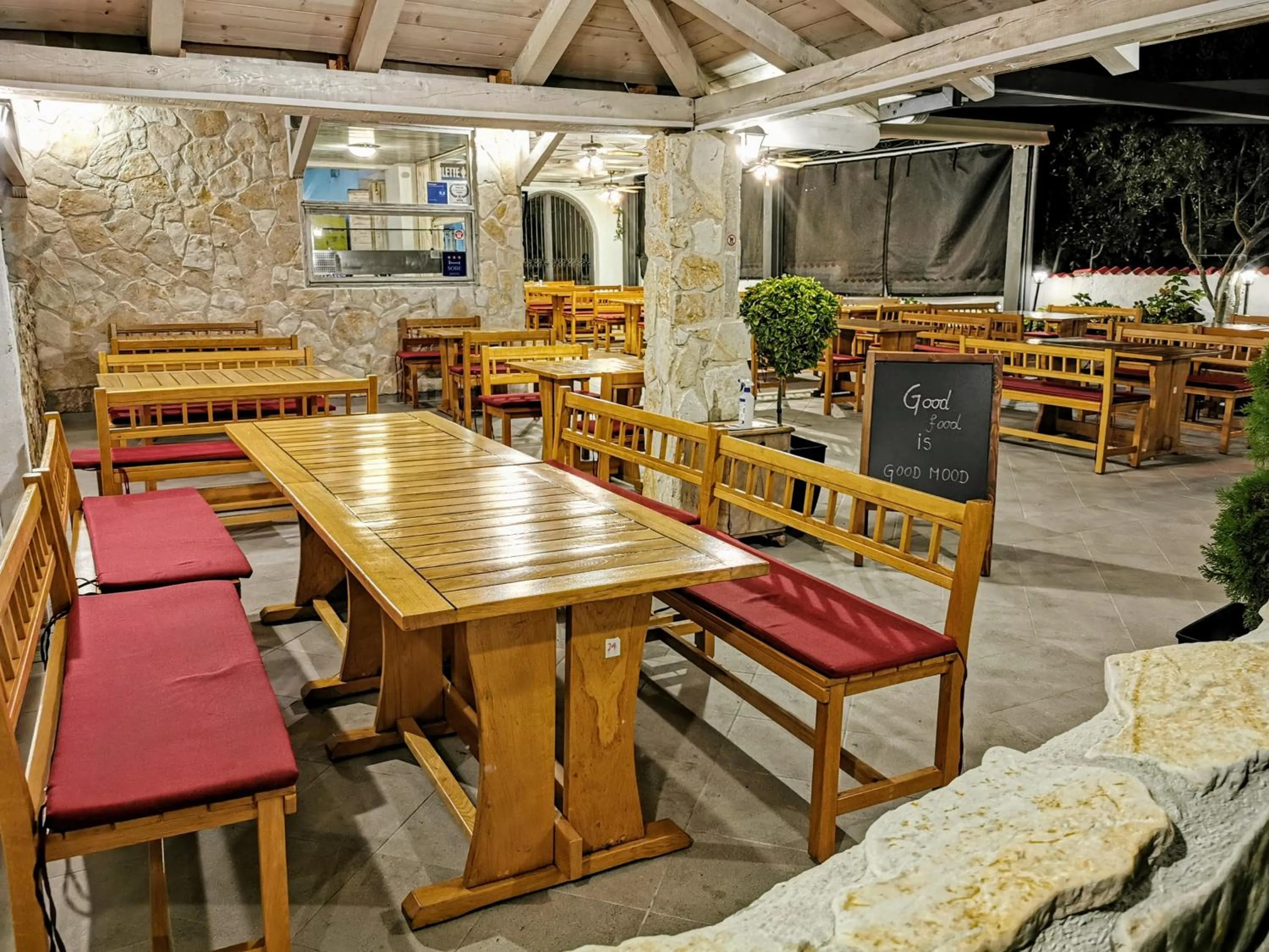 Restaurant/places to eat in Pansion Karoca