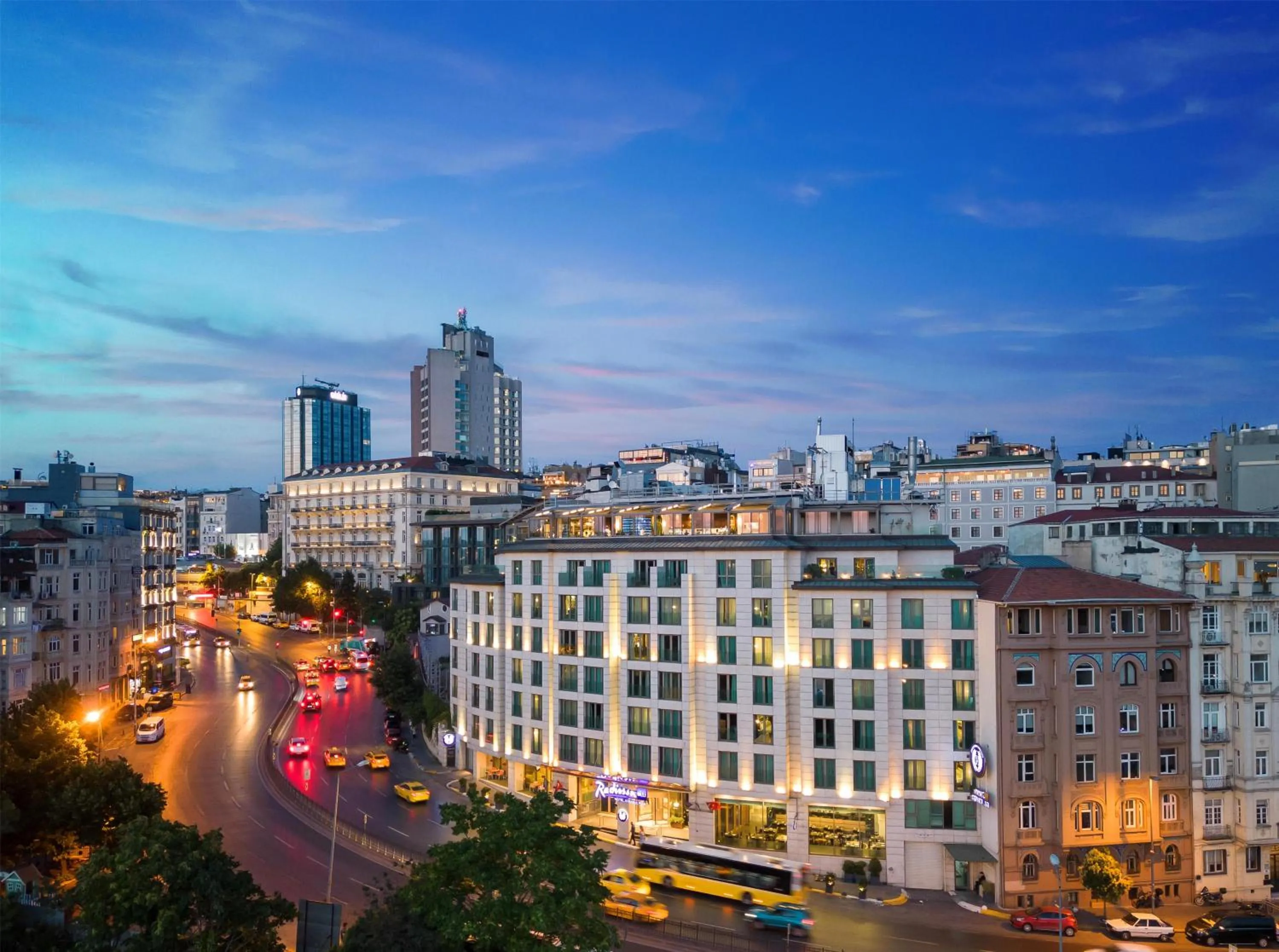 Property building in Radisson Blu Hotel Istanbul Pera