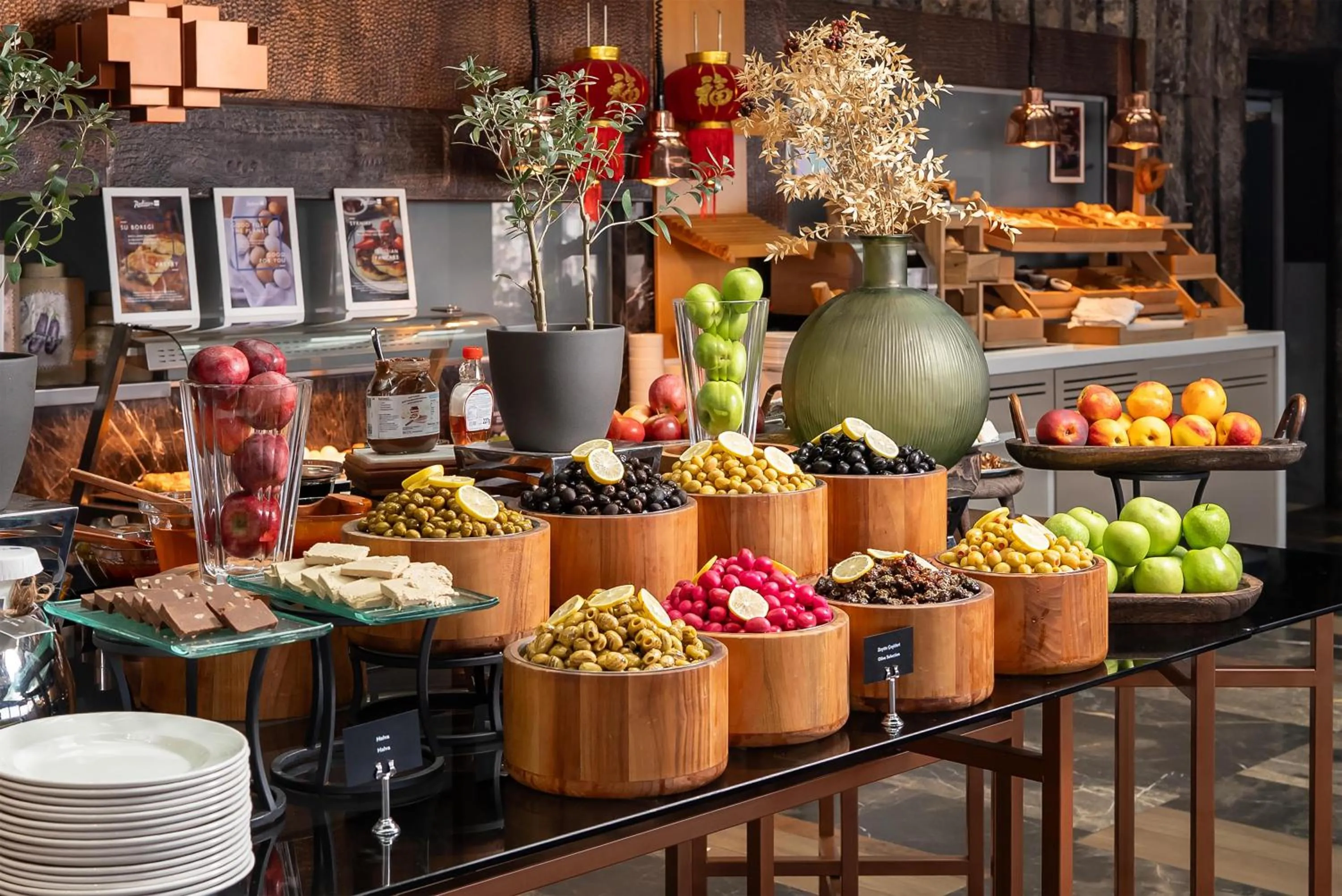 Breakfast in Radisson Blu Hotel Istanbul Pera