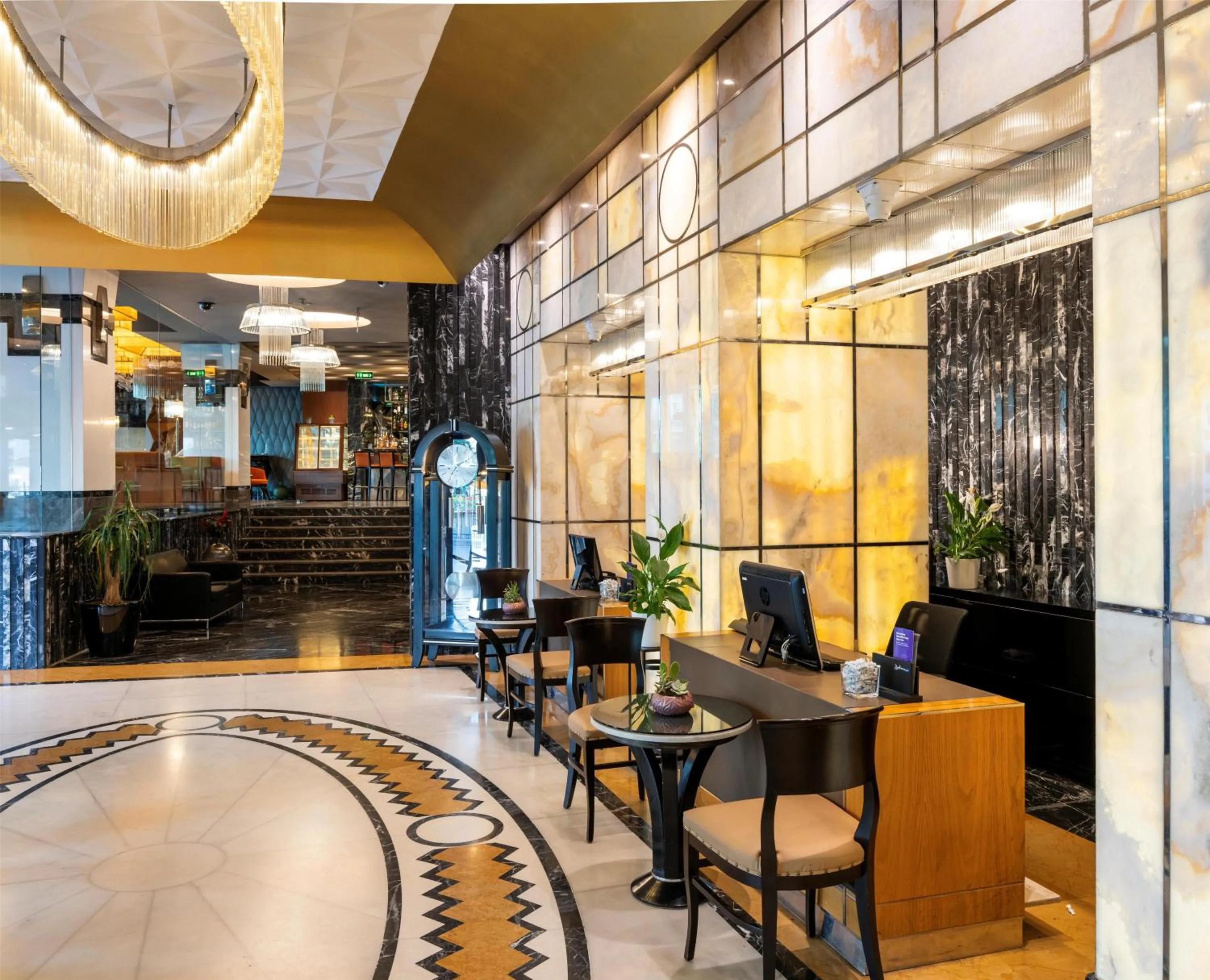 Lobby or reception in Radisson Blu Hotel Istanbul Pera