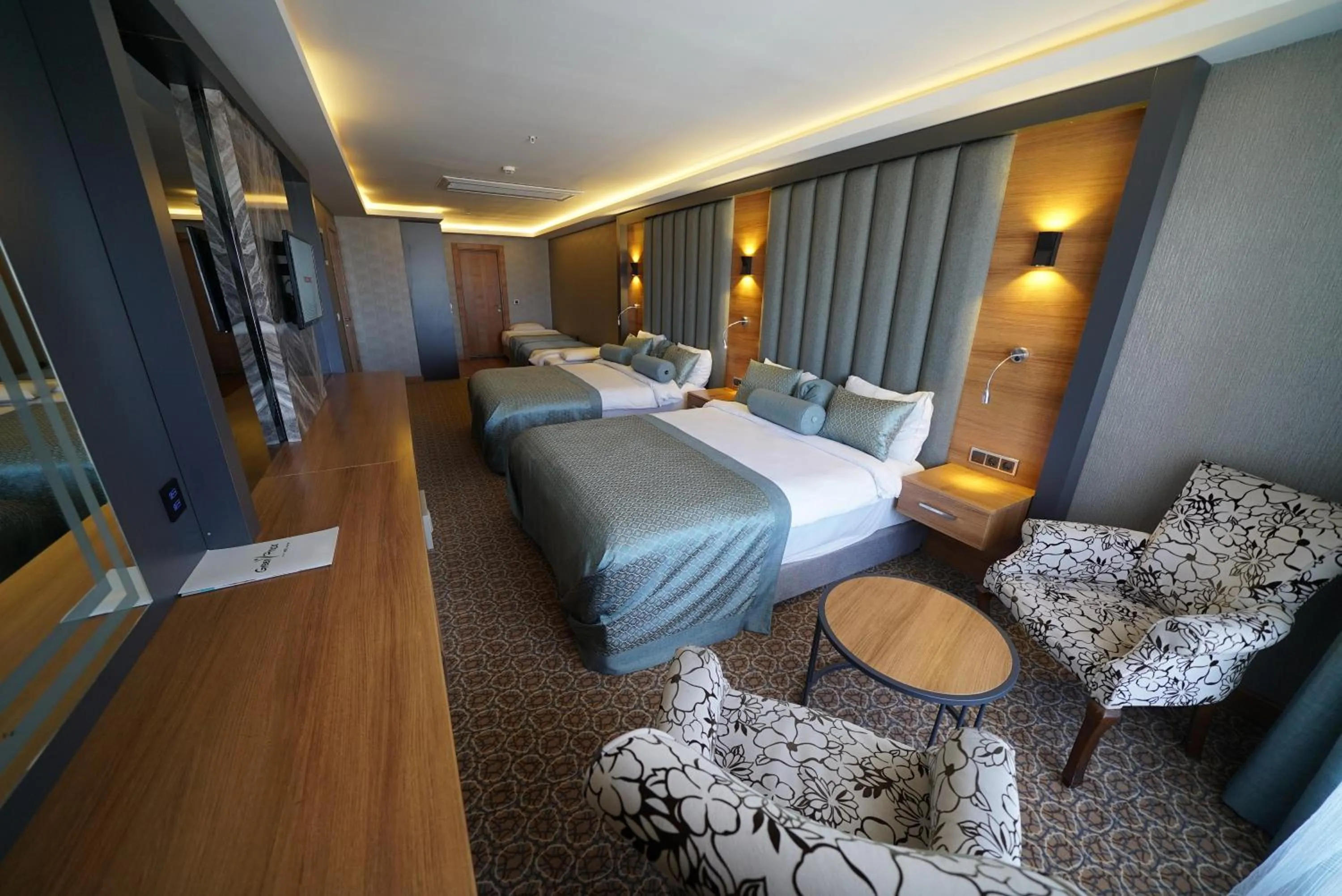 TV and multimedia, Bed in Green Prusa Hotel