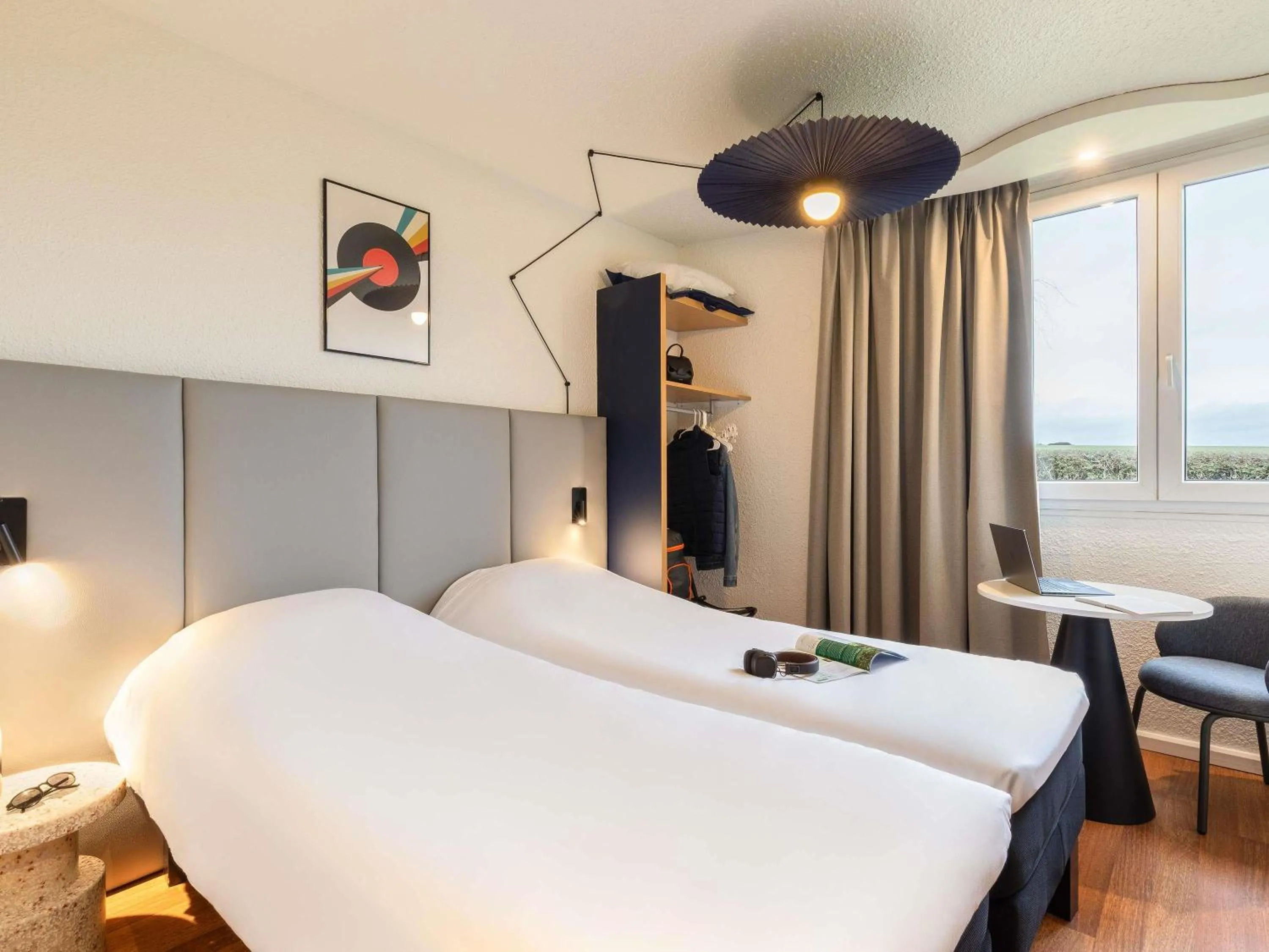 Bedroom, Bed in ibis Chalons en Champagne