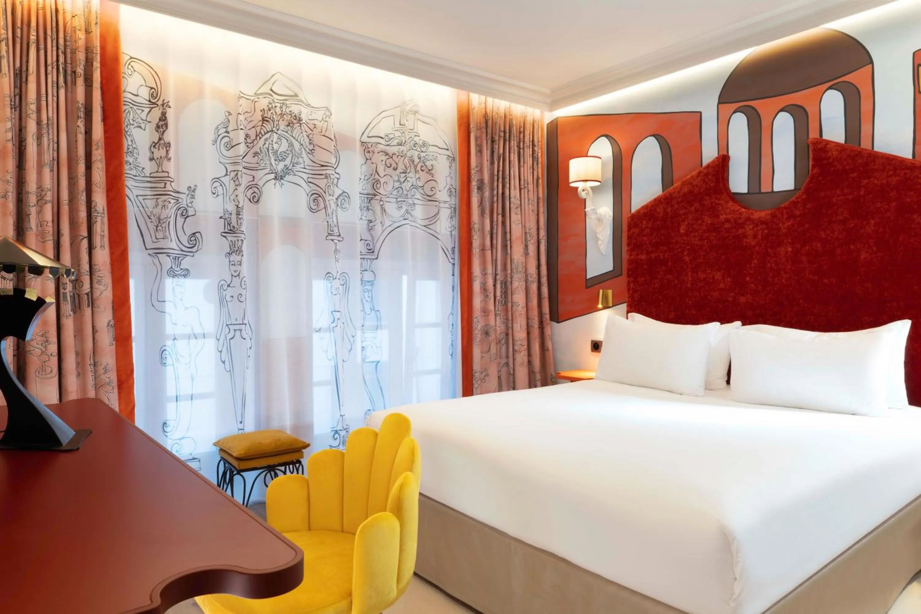 Bedroom, Bed in Hôtel Le Magnifique Ex Hôtel Le M