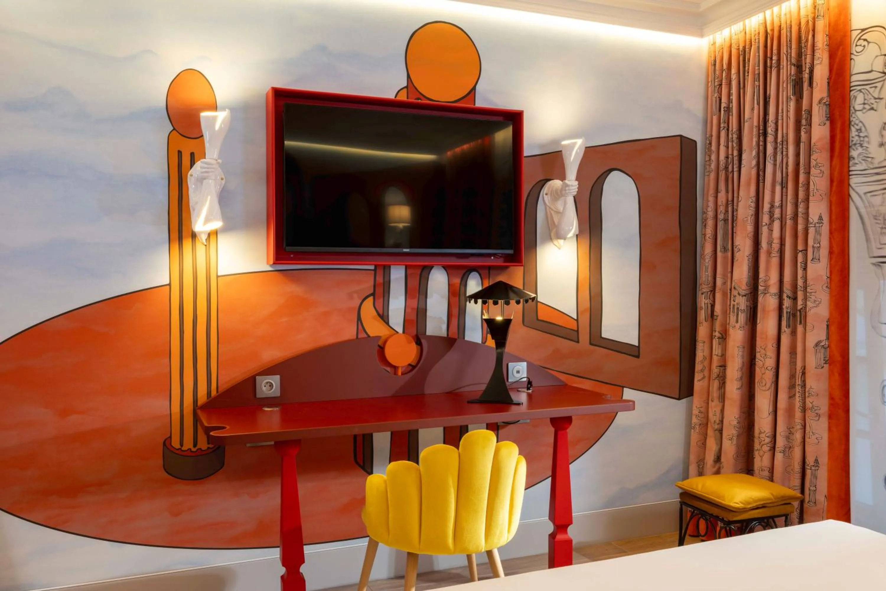 Bedroom in Hôtel Le Magnifique Ex Hôtel Le M