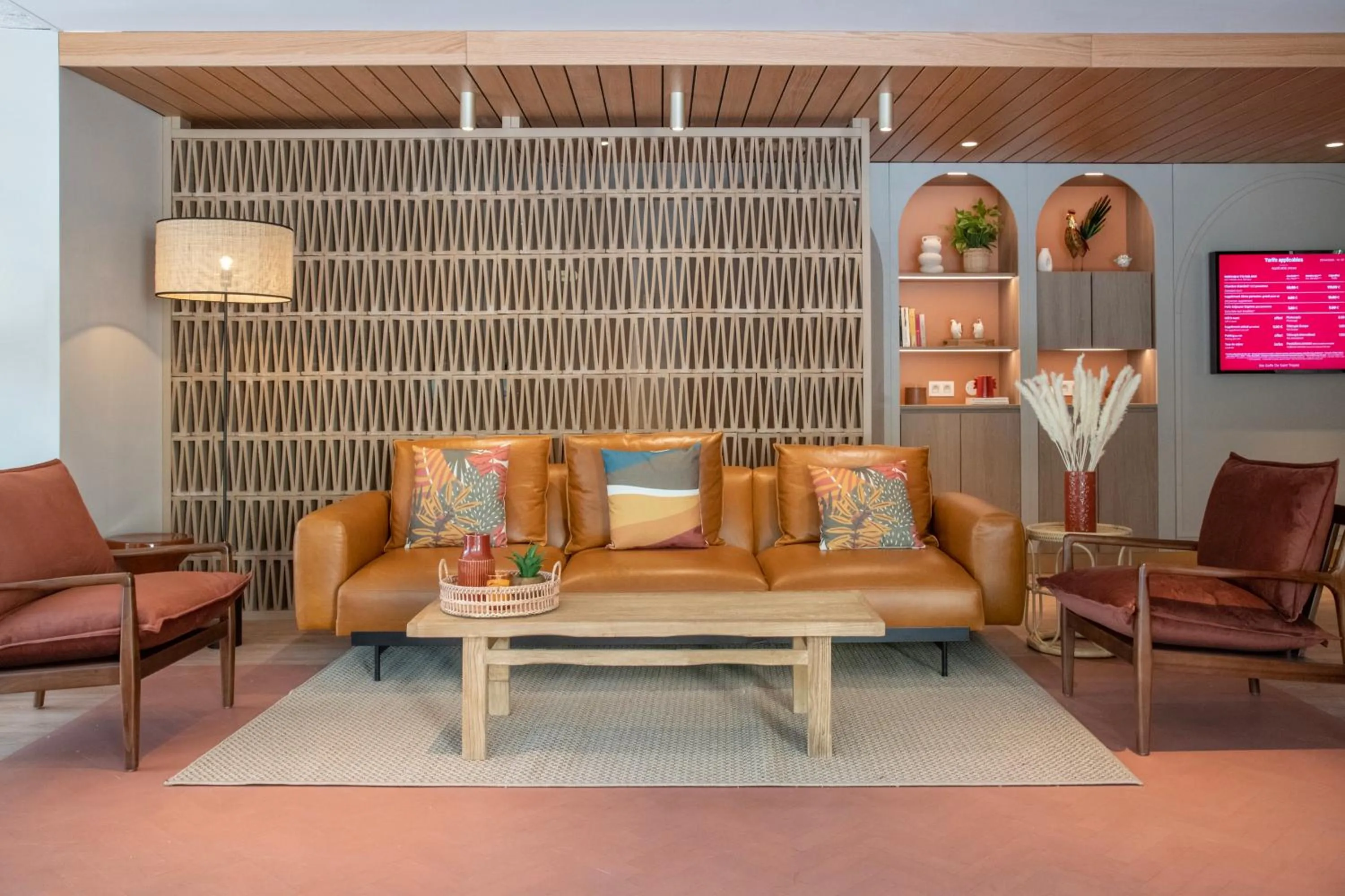 Living room in ibis Golfe de Saint-Tropez