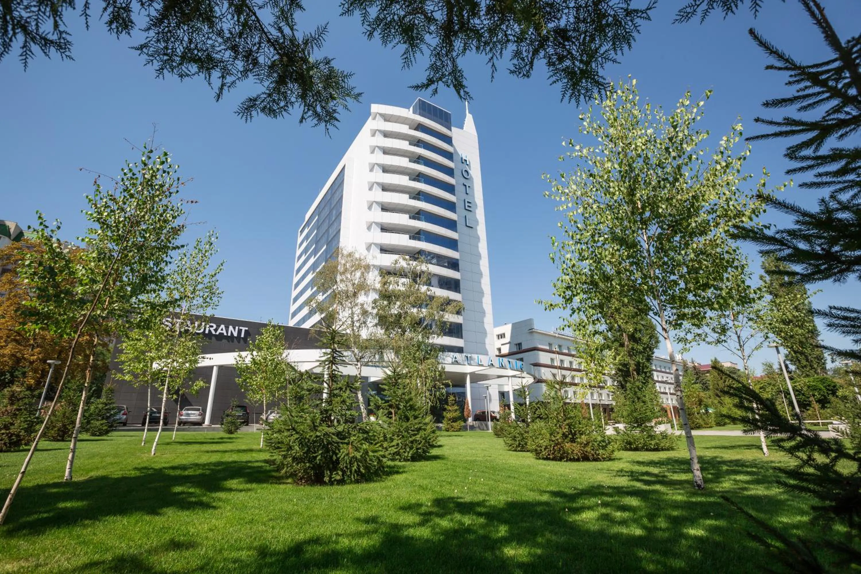 Facade/entrance in Atlantic Garden Resort