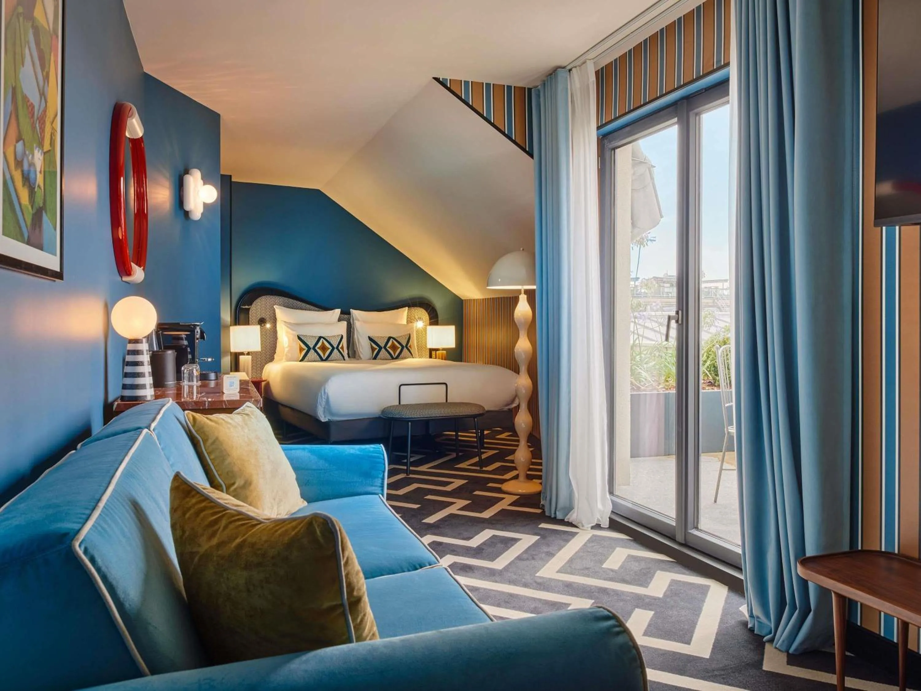 Bedroom, Bed in Mercure Paris Butte Montmartre Basilique