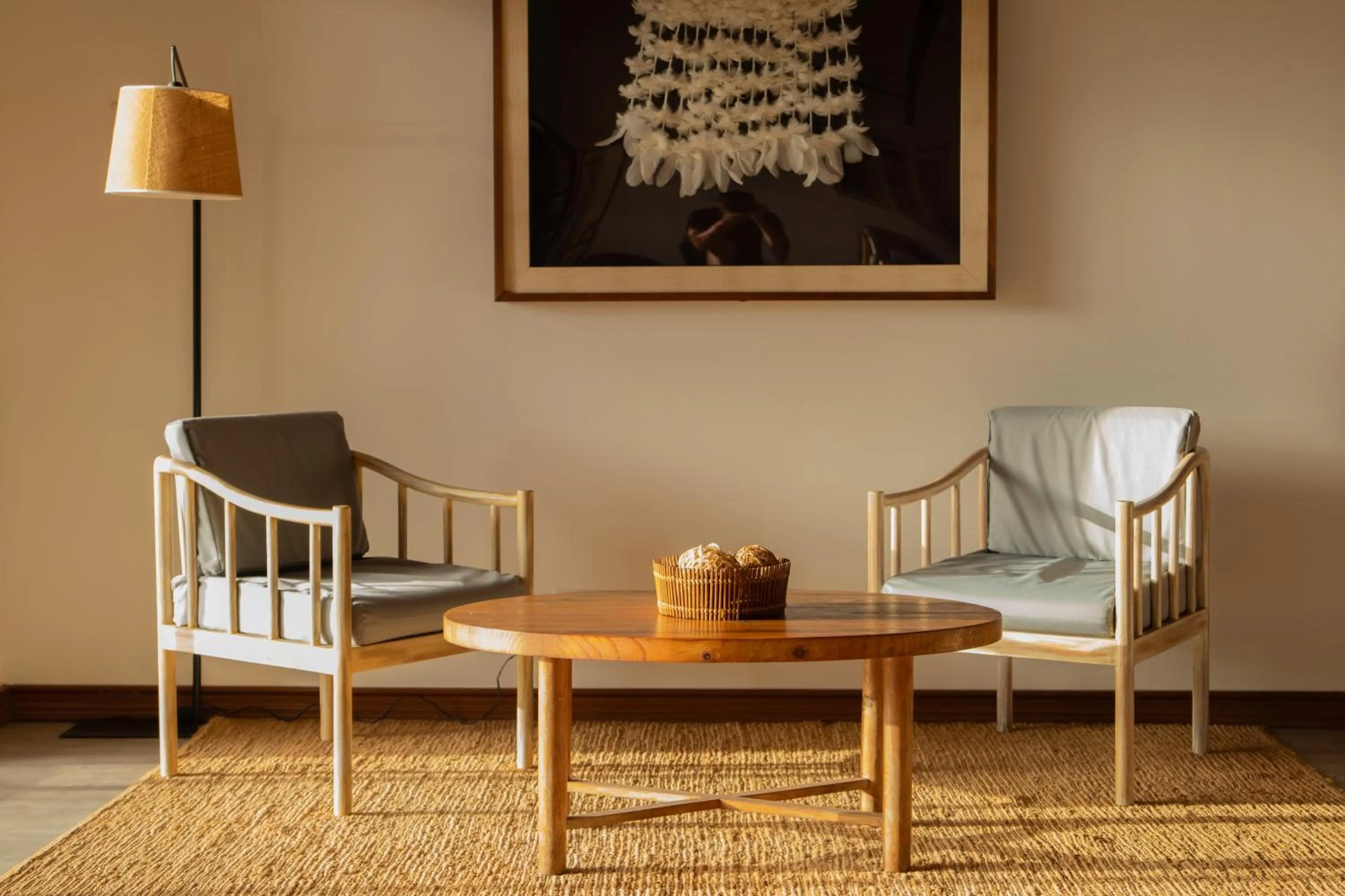 Living room in Hotel Hare Uta