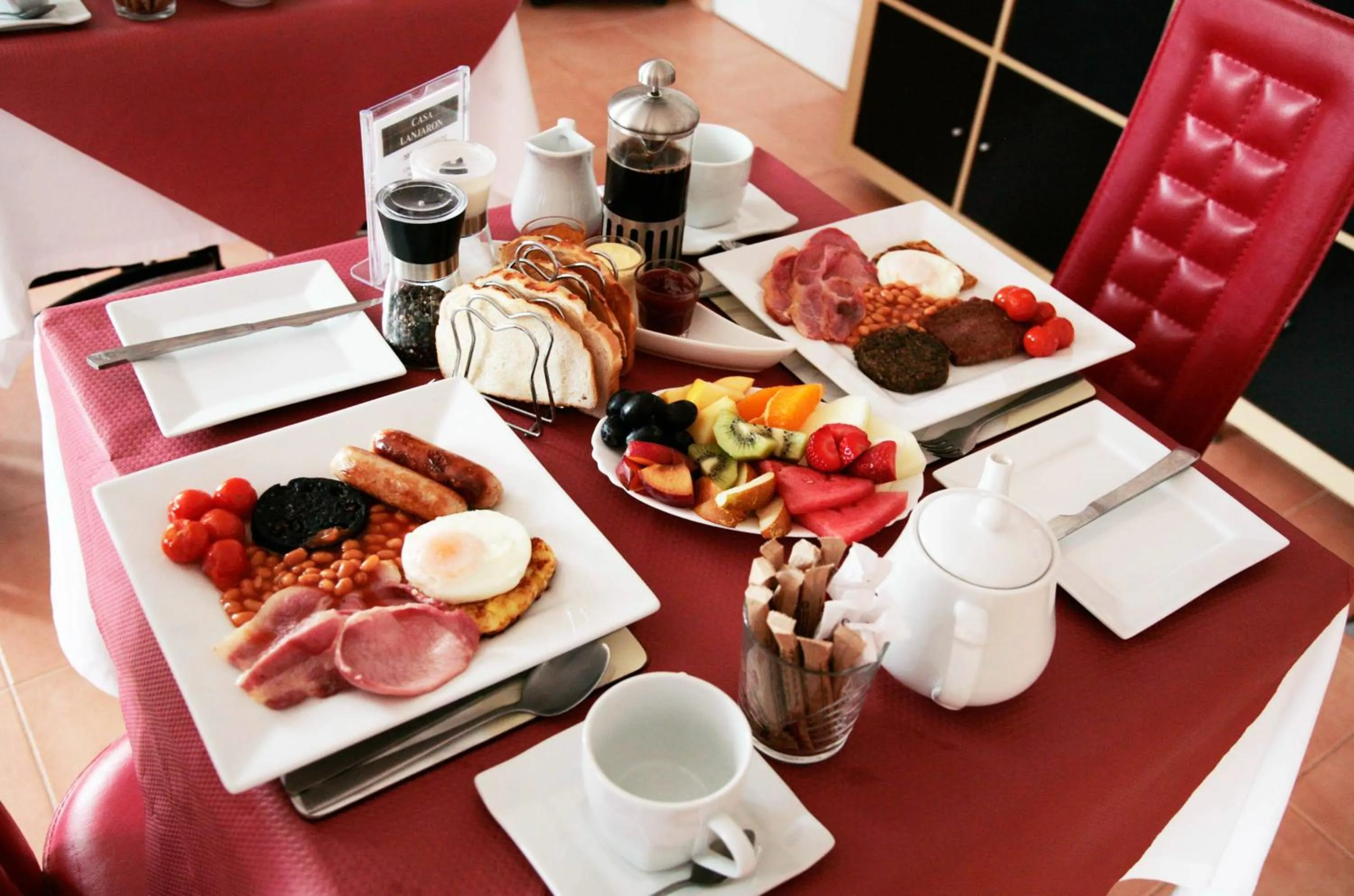 Food close-up in Casa Lanjaron