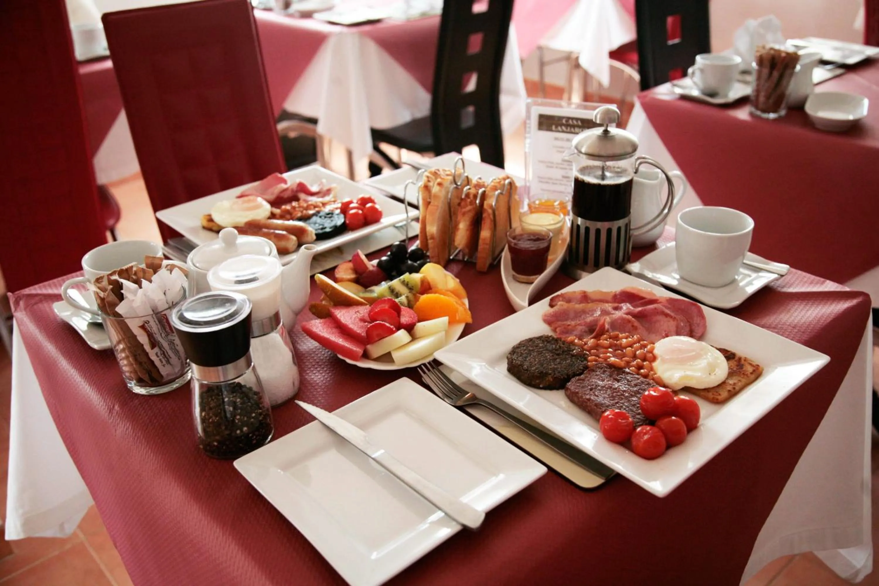 English/Irish breakfast in Casa Lanjaron