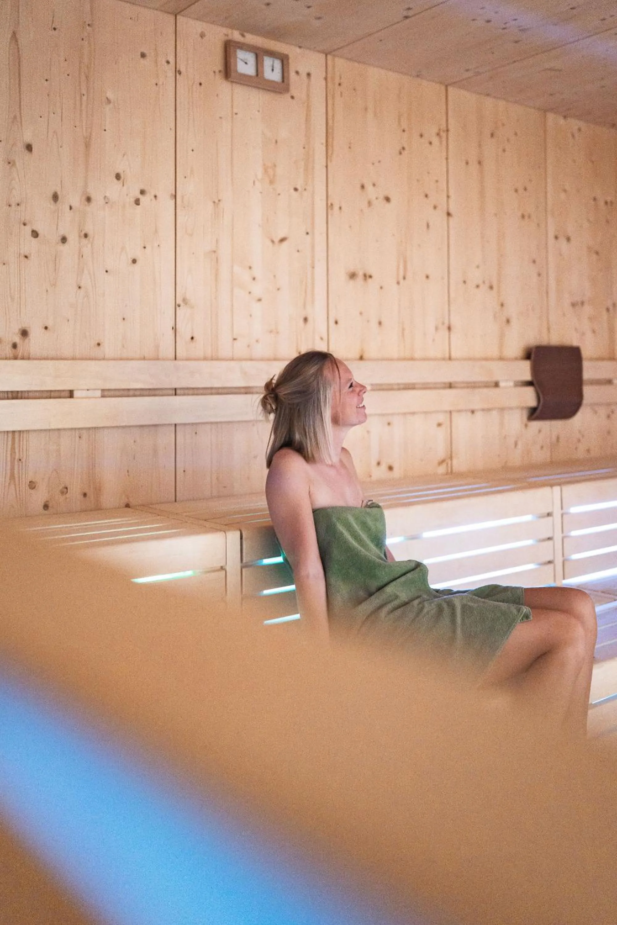 Sauna in Hotel Alpenhof