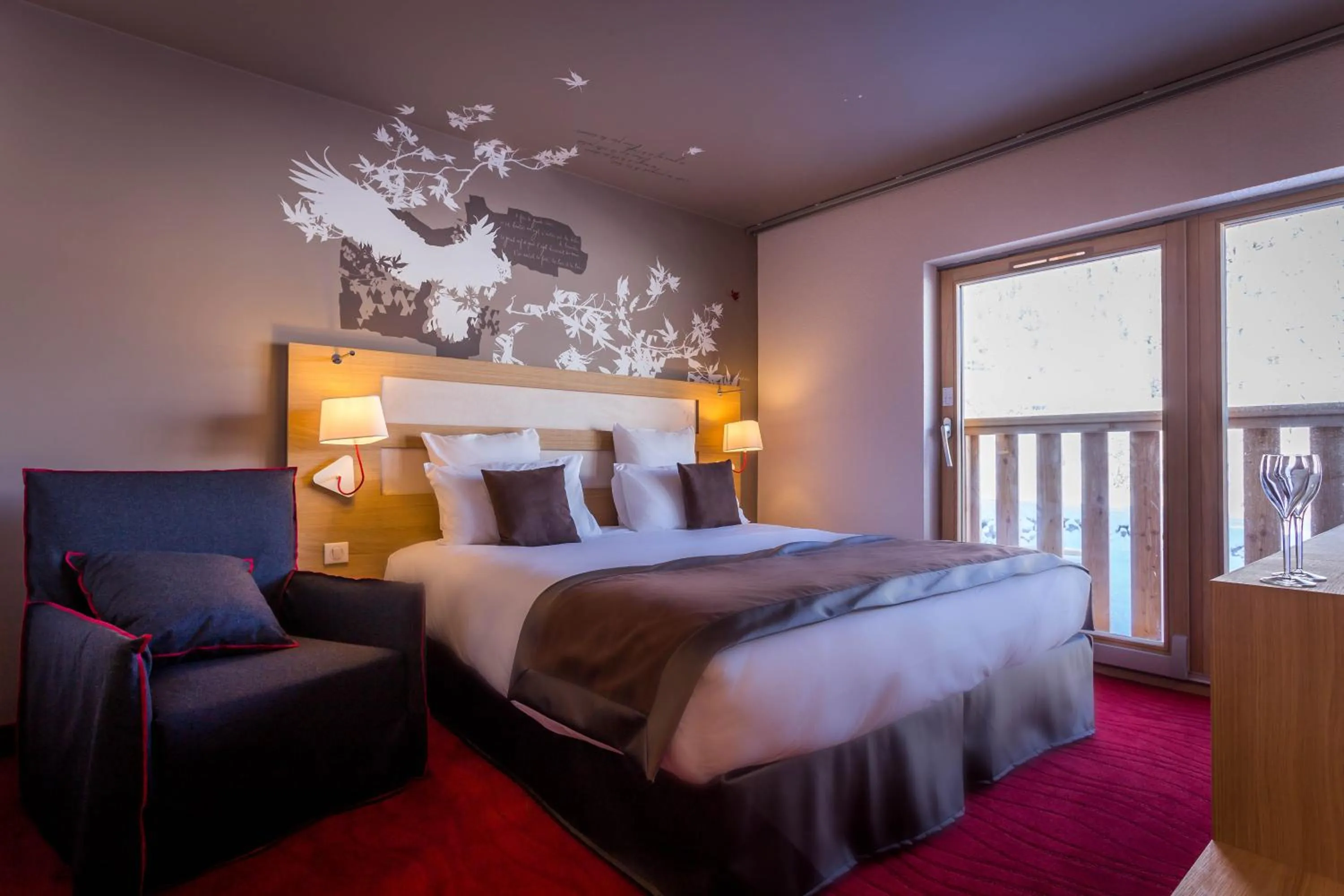 Superior Double Room in Le Grand Aigle Hotel & Spa****