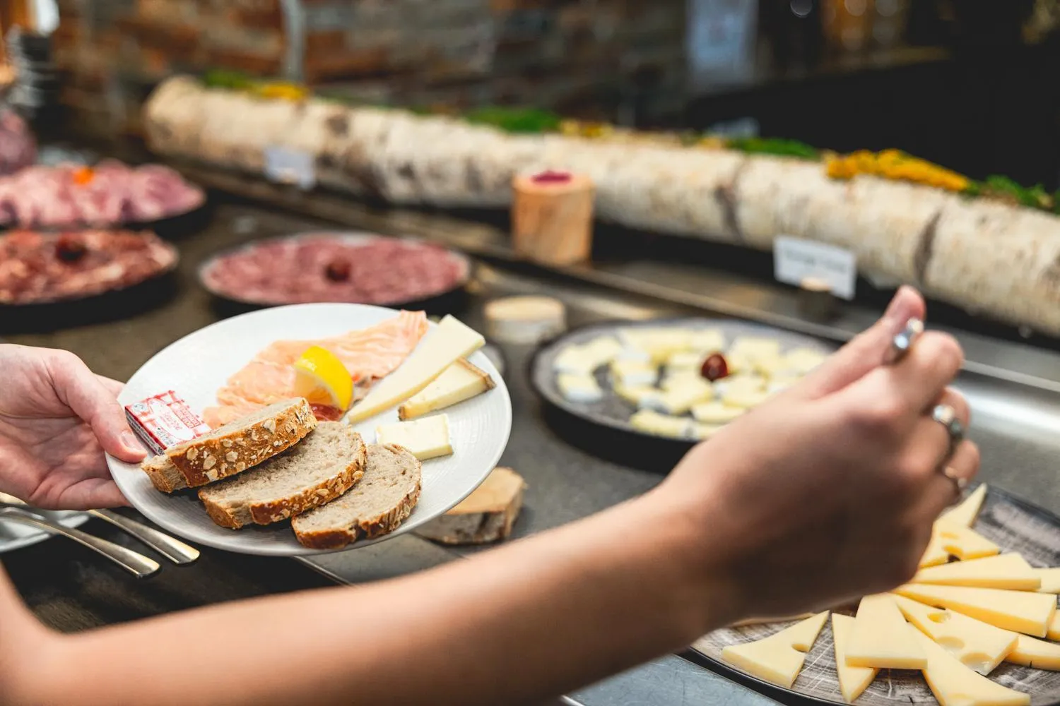 Breakfast in Le Grand Aigle Hotel & Spa****