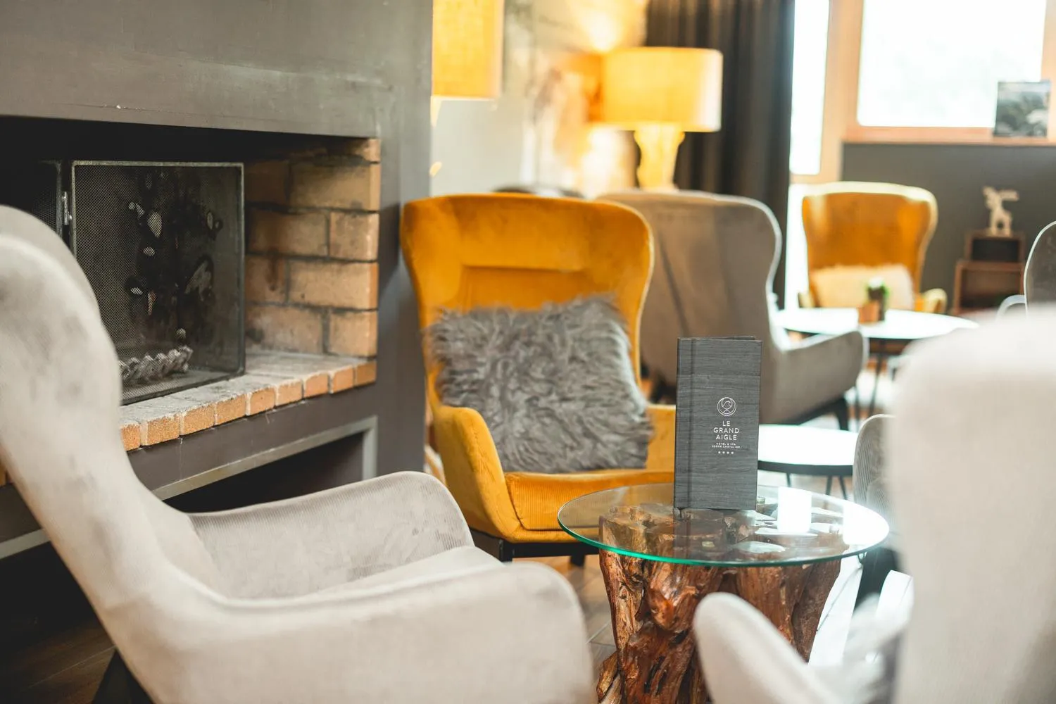 Lounge or bar in Le Grand Aigle Hotel & Spa****