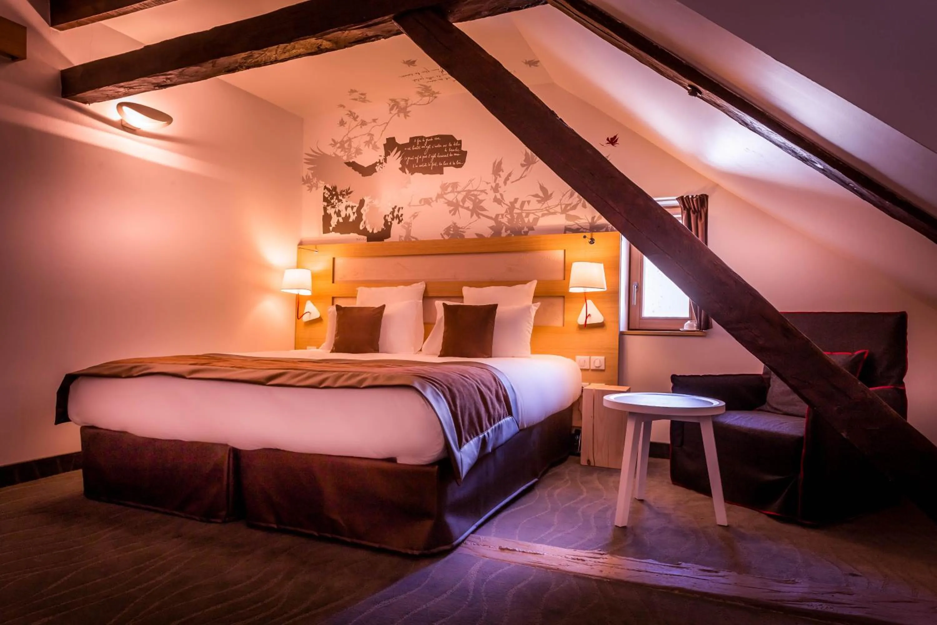 Photo of the whole room, Bed in Le Grand Aigle Hotel & Spa****