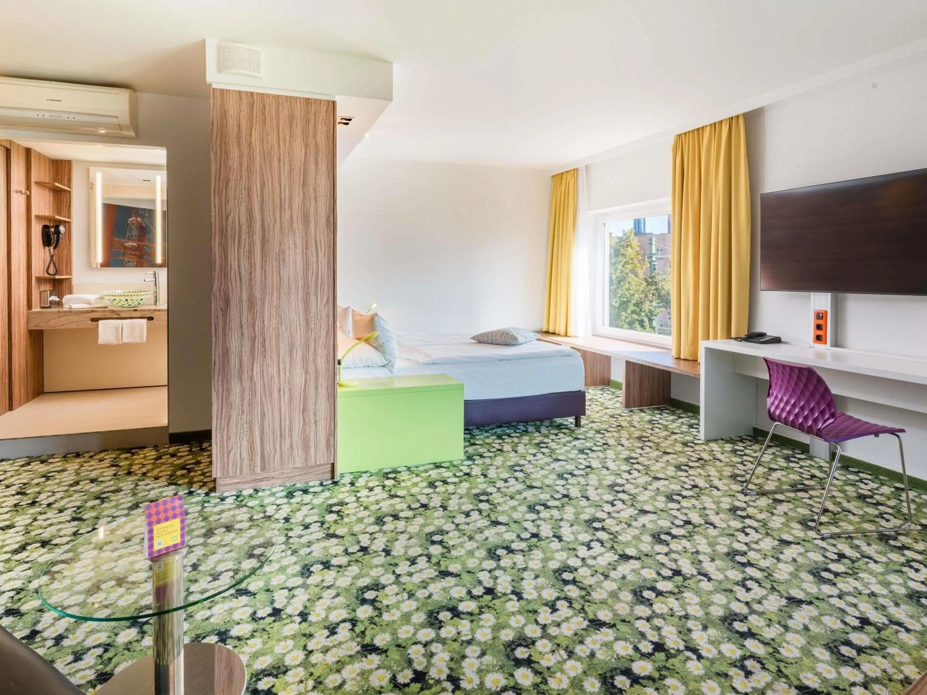 Bedroom, Bed in Ibis Styles Wien City