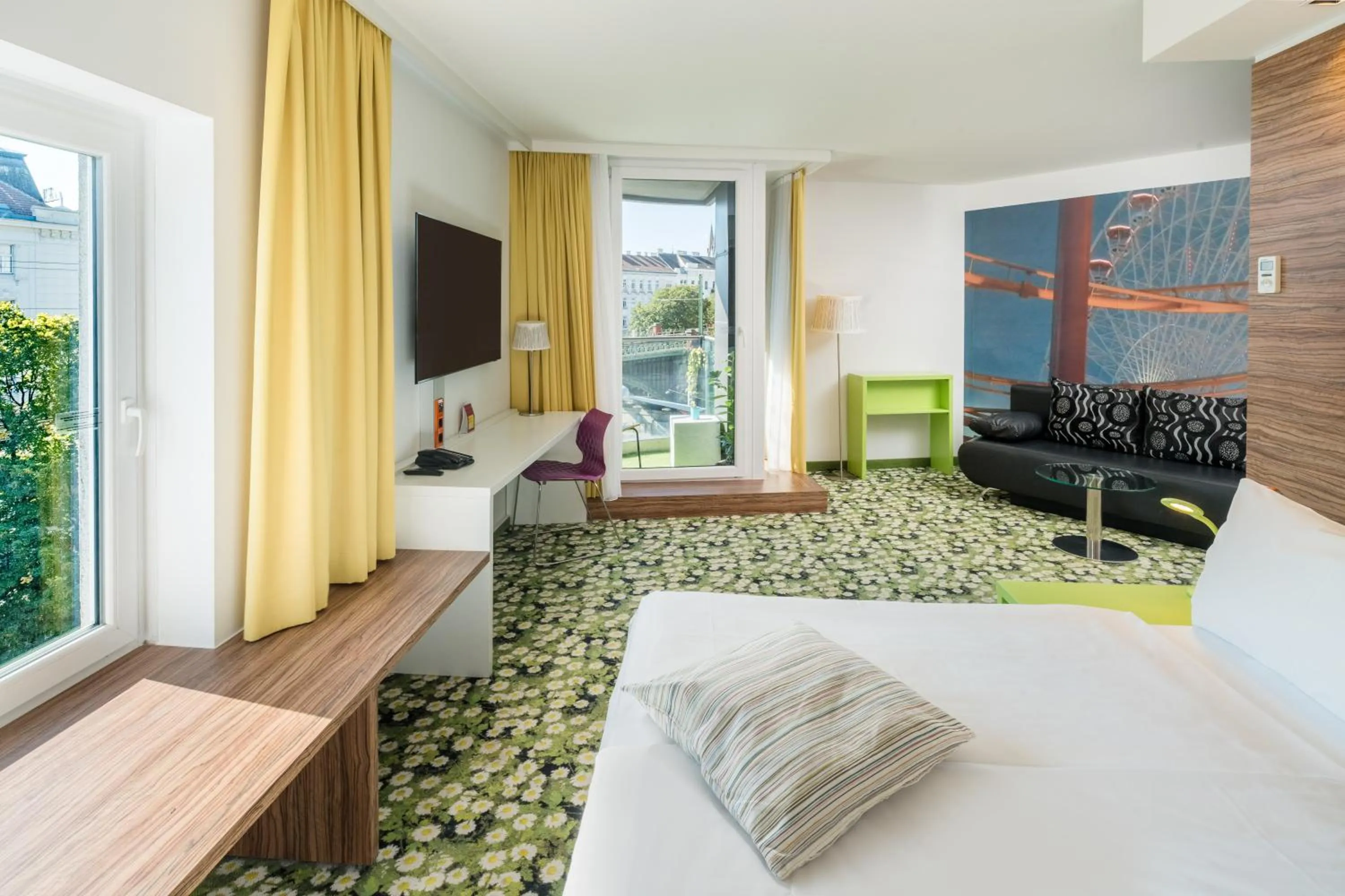 Bedroom, Bed in Ibis Styles Wien City