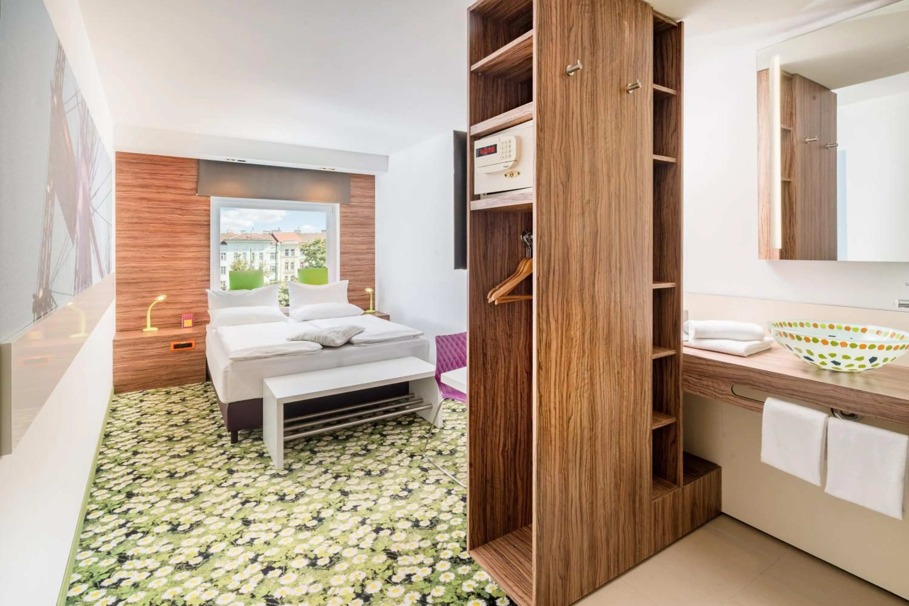 Bedroom in Ibis Styles Wien City