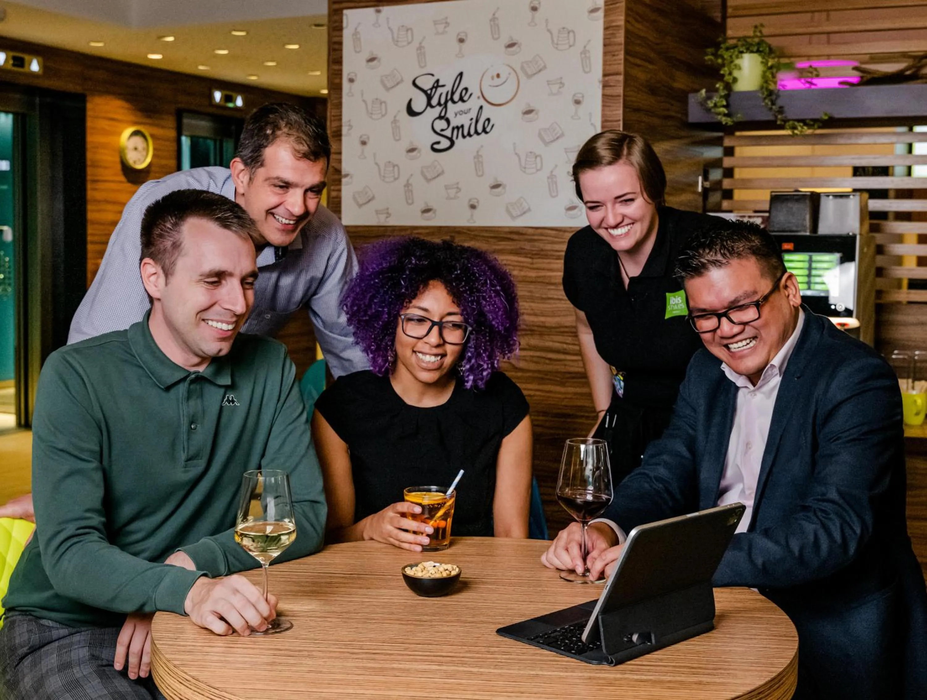 Lobby or reception in Ibis Styles Wien City