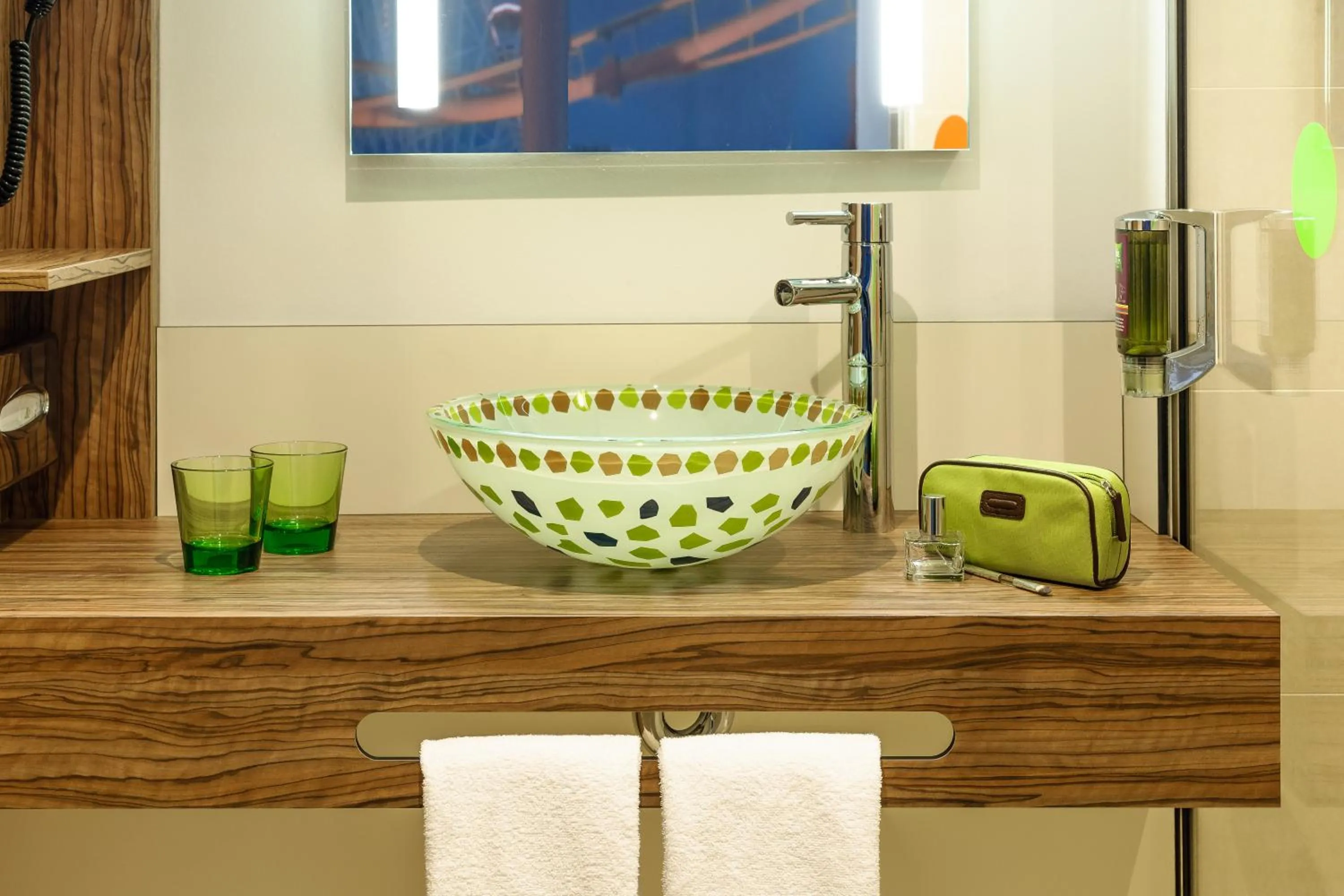 Bathroom in Ibis Styles Wien City