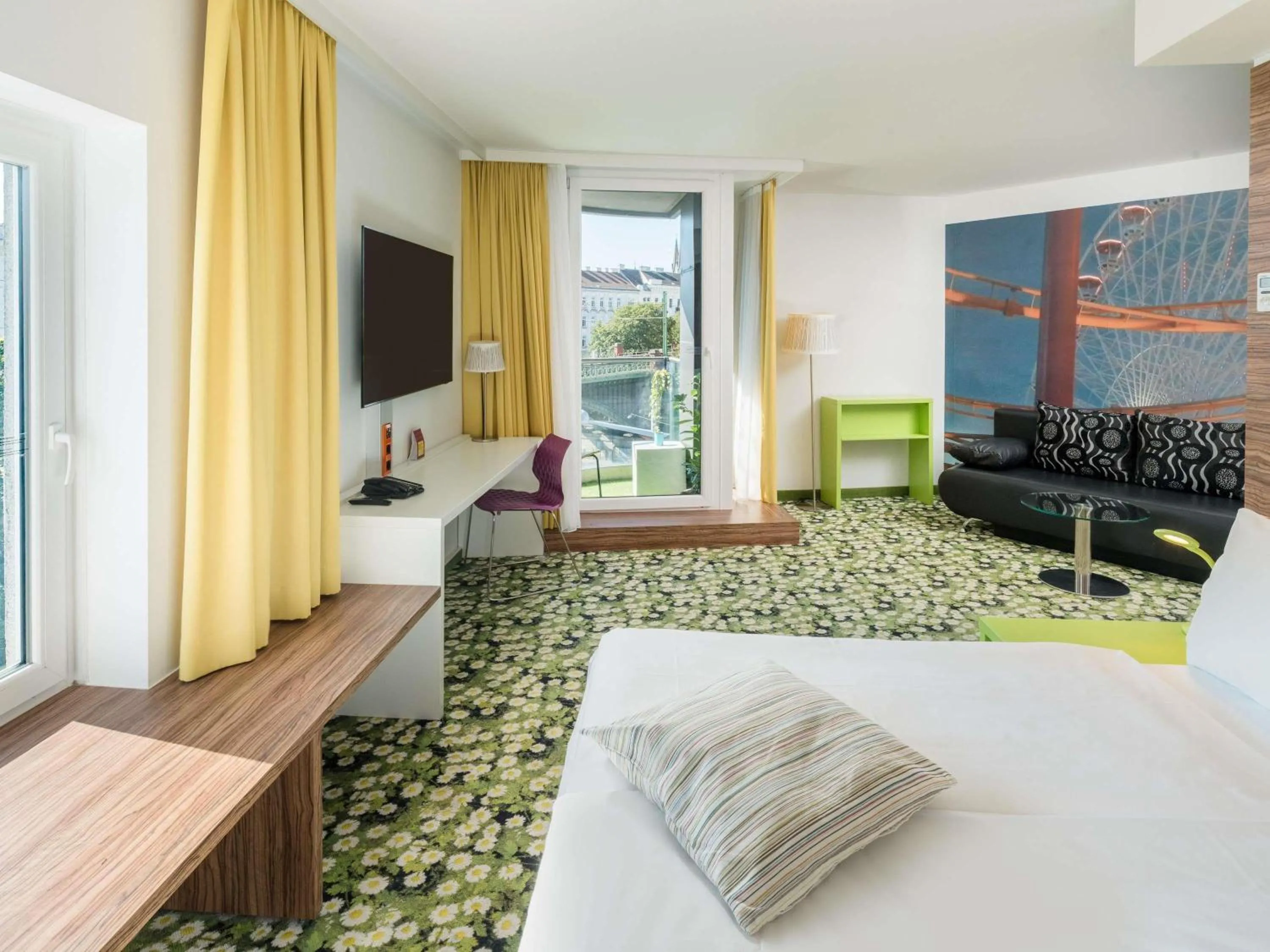 Bedroom, Bed in Ibis Styles Wien City